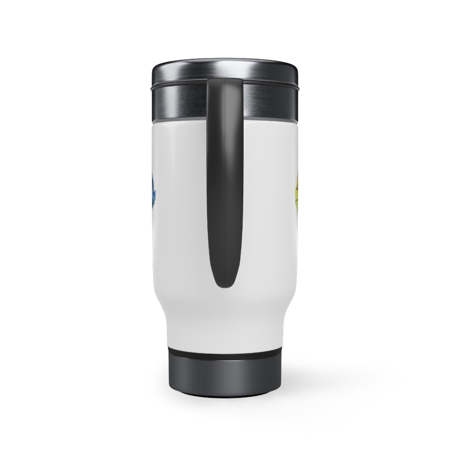 Baby Dragons Stainless Steel Travel Mug with Handle, 14oz