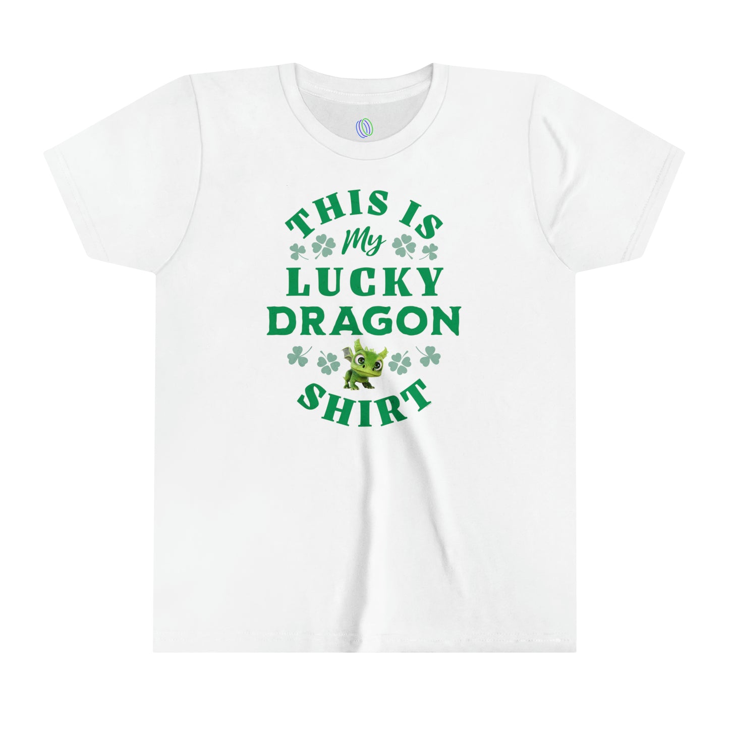 This is my Lucky Dragon Shirt Gaia Saint Patrick's Day Youth Short Sleeve Tee