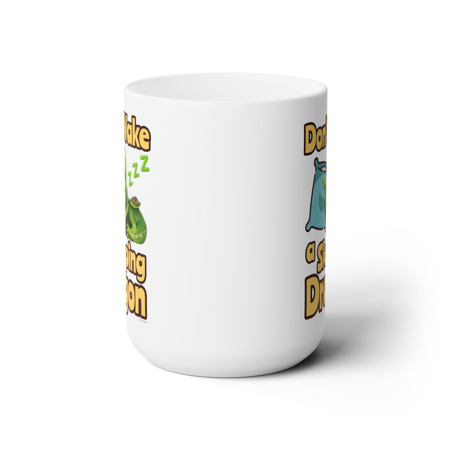 Gaia Don't Wake A Sleeping Dragon Ceramic Mug 15oz