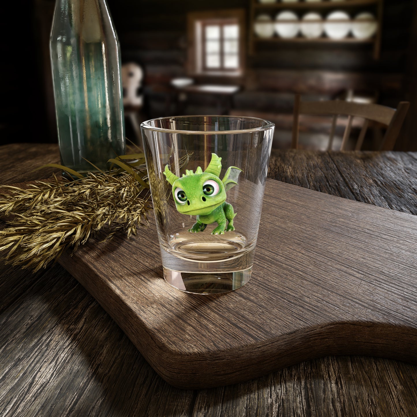 Gaia the Adorable Baby Dragon - TCG World Shot Glass, 1.5oz
