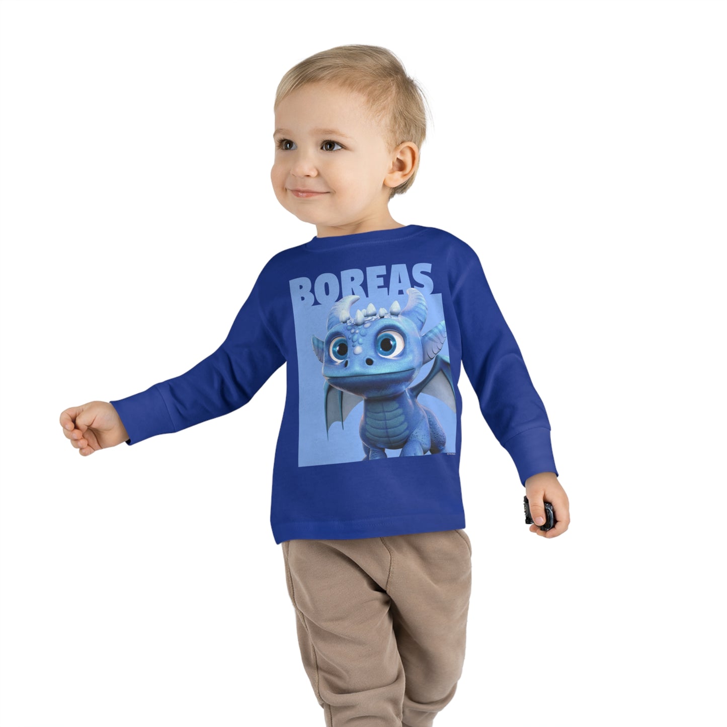 Boreas Color Block Toddler Long Sleeve Shirt