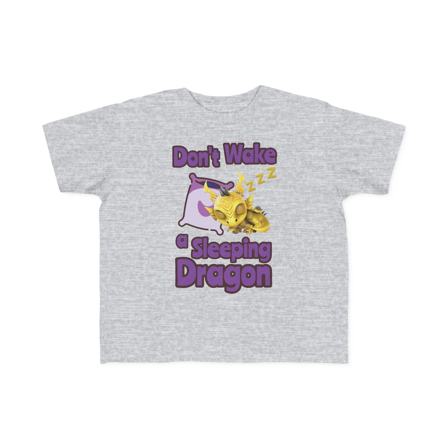 Phaedra Don't Wake A Sleeping Dragon Toddler's Fine Jersey Tee Shirt
