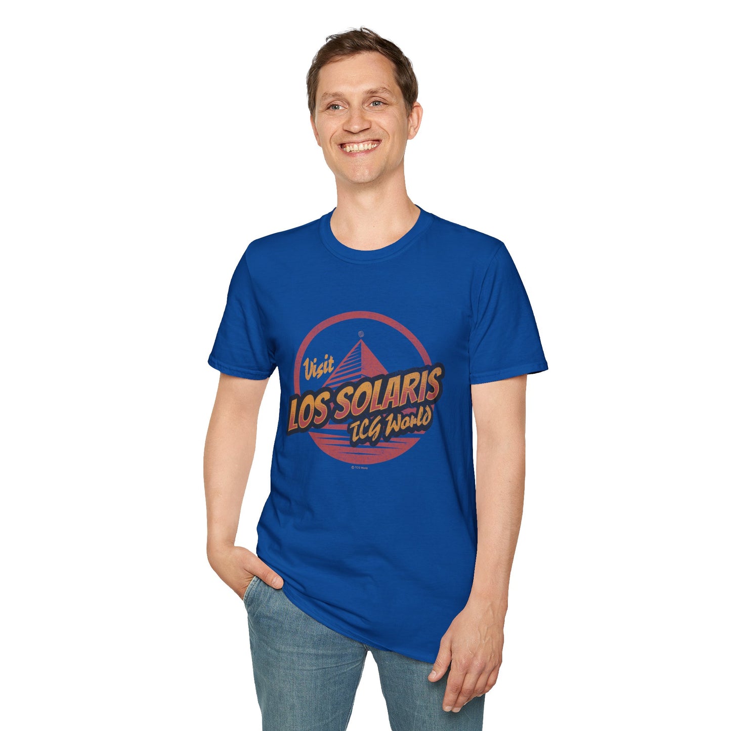 Visit Los Solaris - TCG World Unisex Adult Softstyle T-Shirt