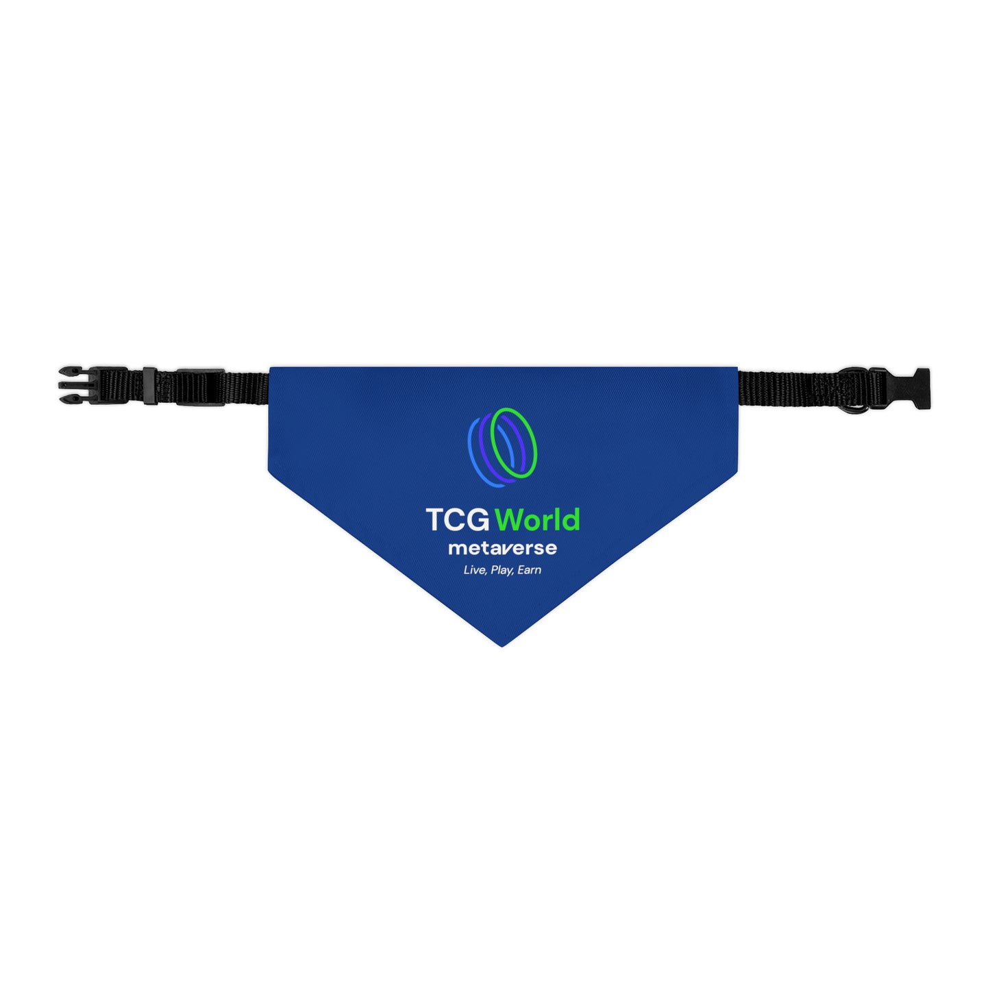 TCG World Metaverse Pet Gear - Pet Bandana Collar (Blue)
