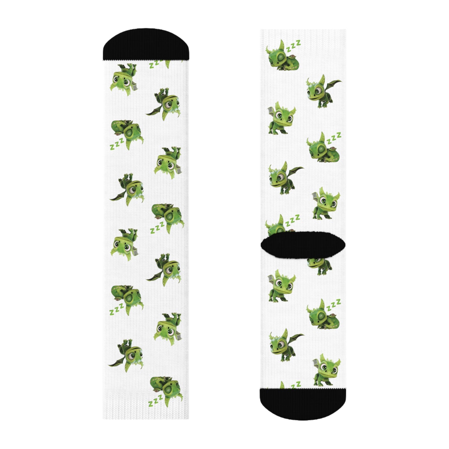 Gaia Sleeping Crew Socks - Adult