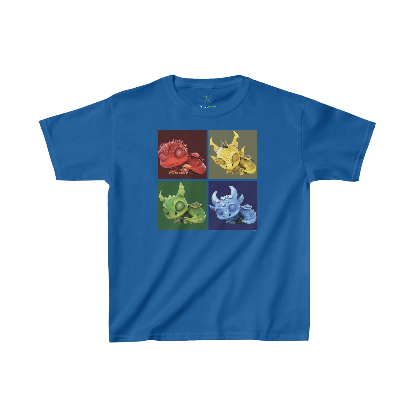 Baby Dragons Sleeping - Kids Heavy Cotton™ Tee T-Shirt