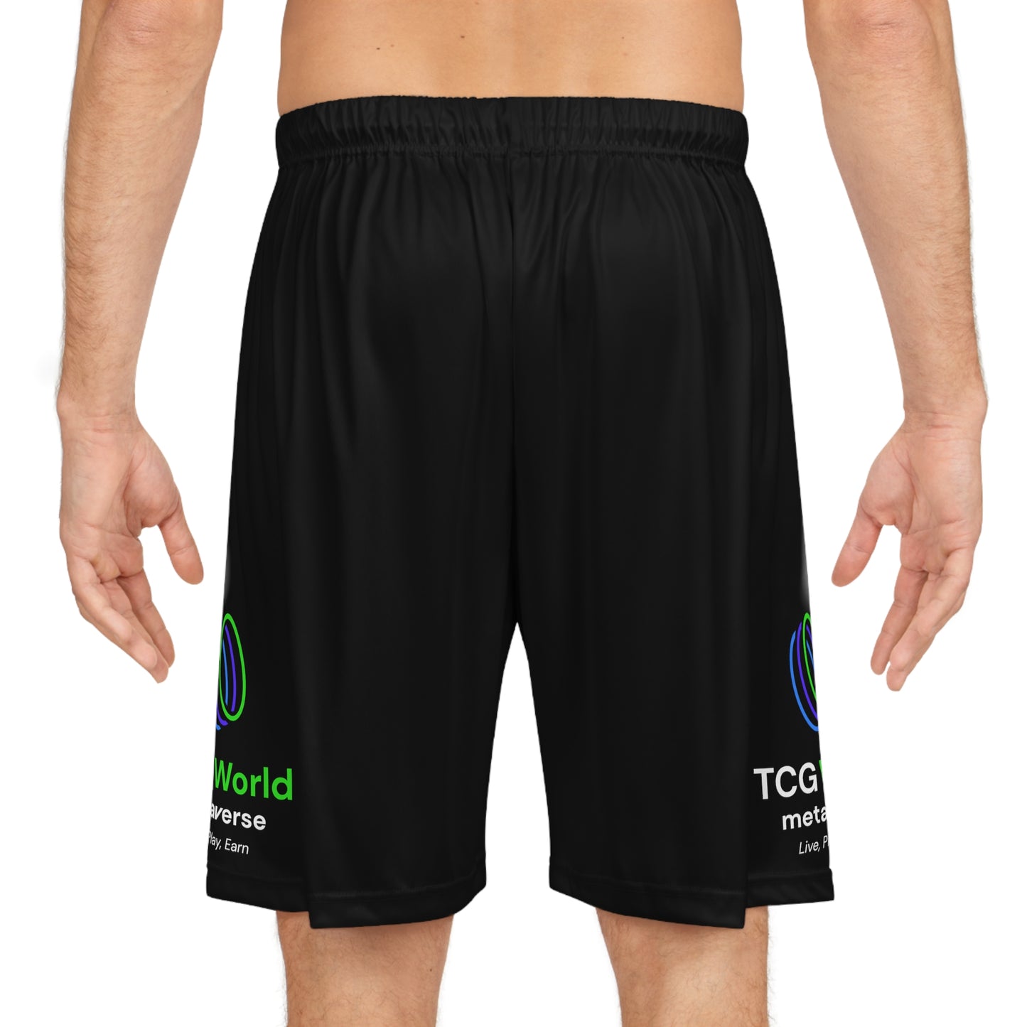TCG World Men's Basketball Shorts