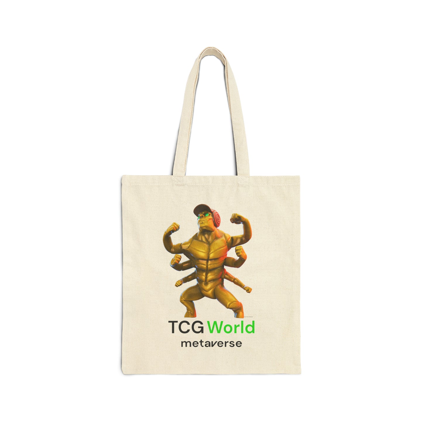Helmix - TCG World Metaverse Sprite Canvas Tote Bag