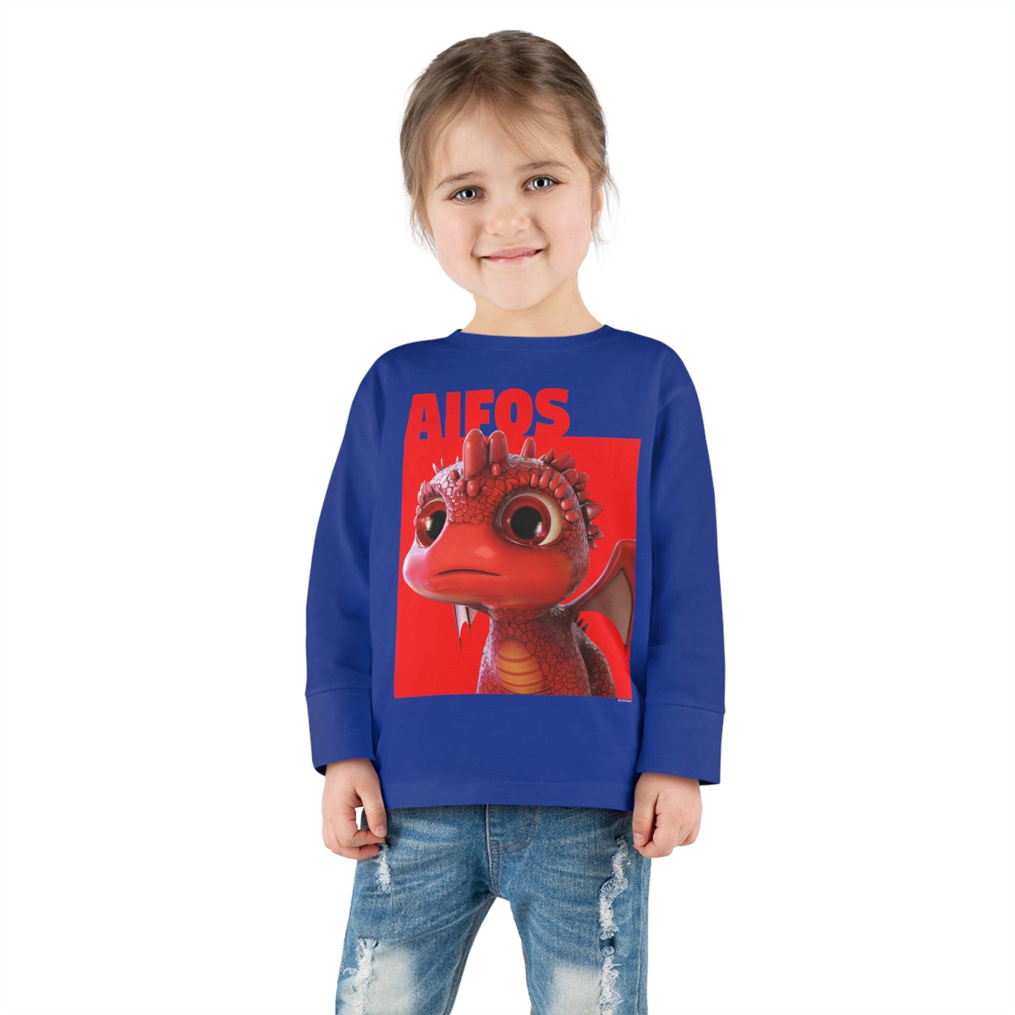 Aifos Color Block Toddler Long Sleeve Shirt