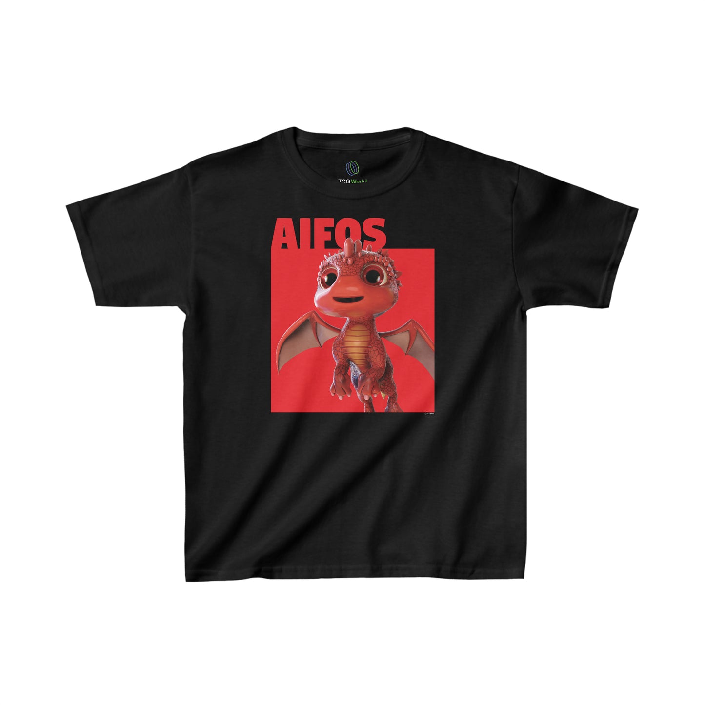 Flying Aifos Color Block - Kids Heavy Cotton™ Tee T-Shirt