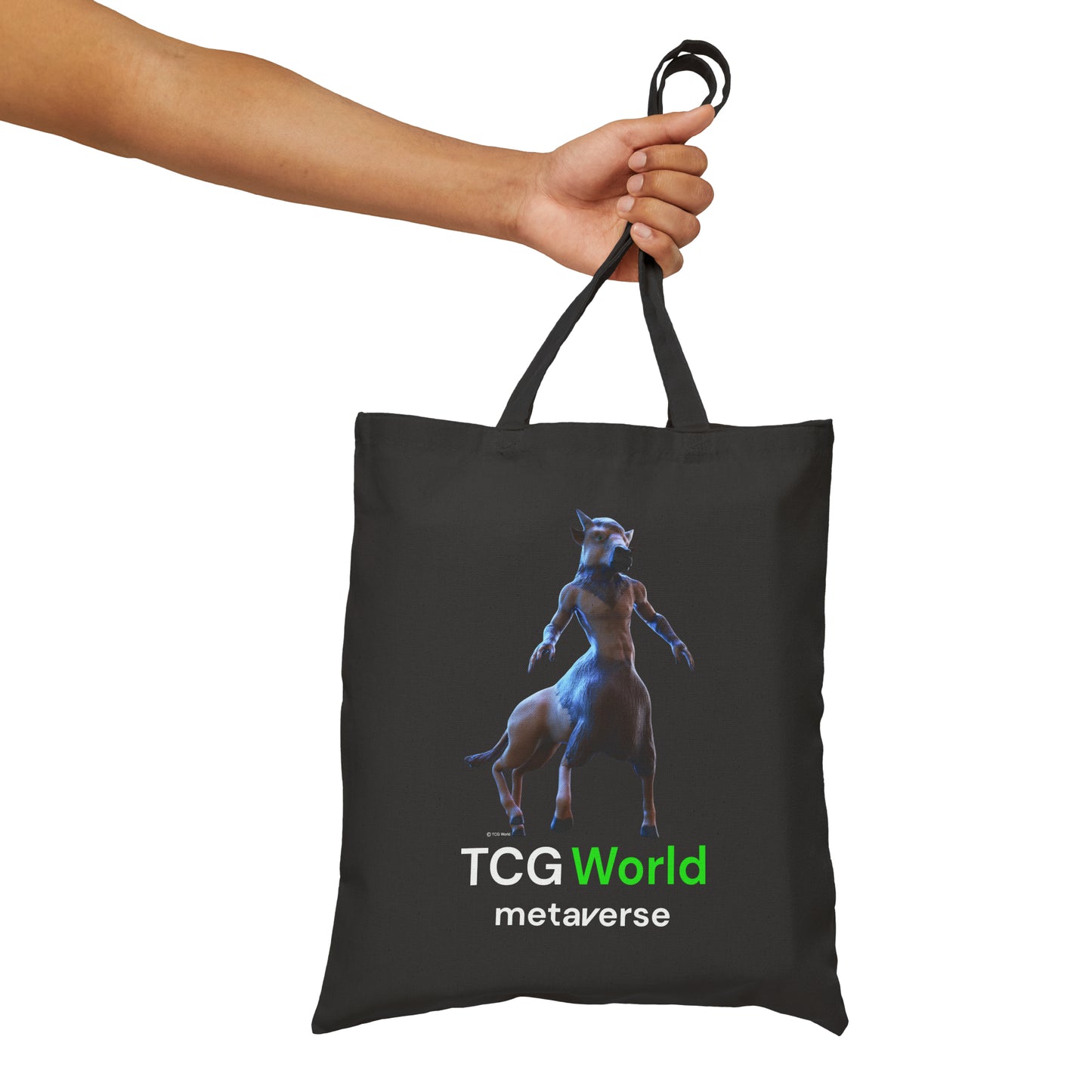 Taurion - TCG World Metaverse Sprite Canvas Tote Bag