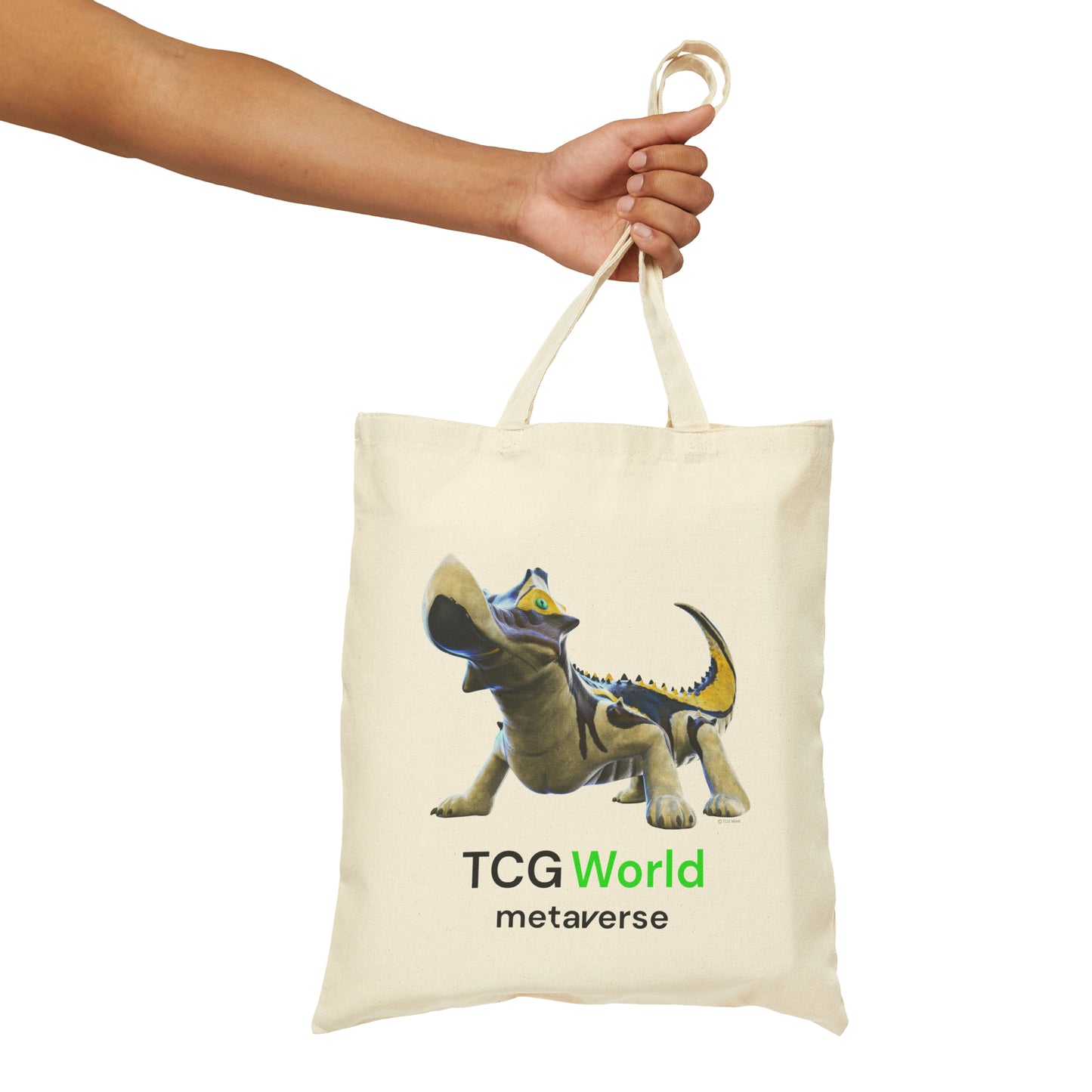 Croclet - TCG World Metaverse Sprite Canvas Tote Bag