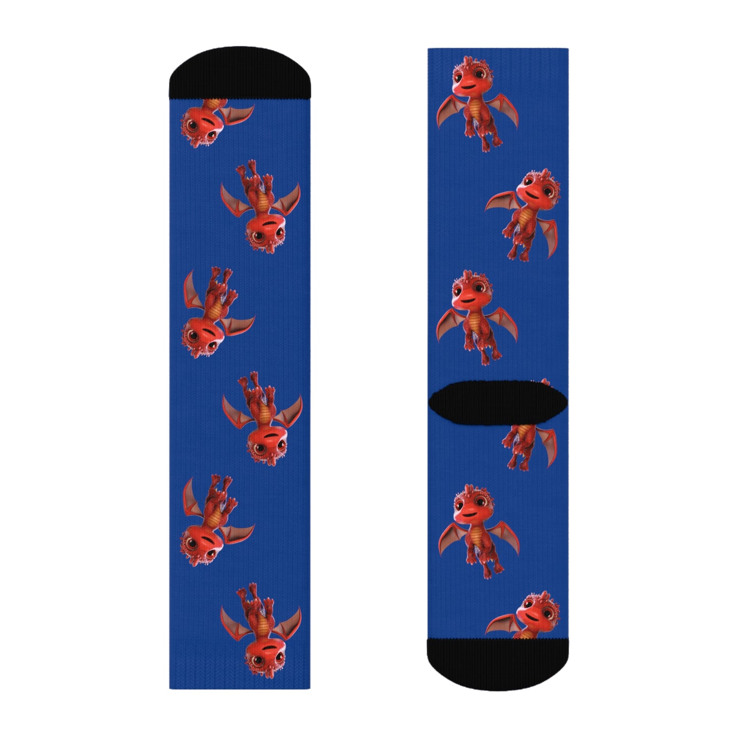 Flying Aifos Crew Socks - Adult (Dark Blue)