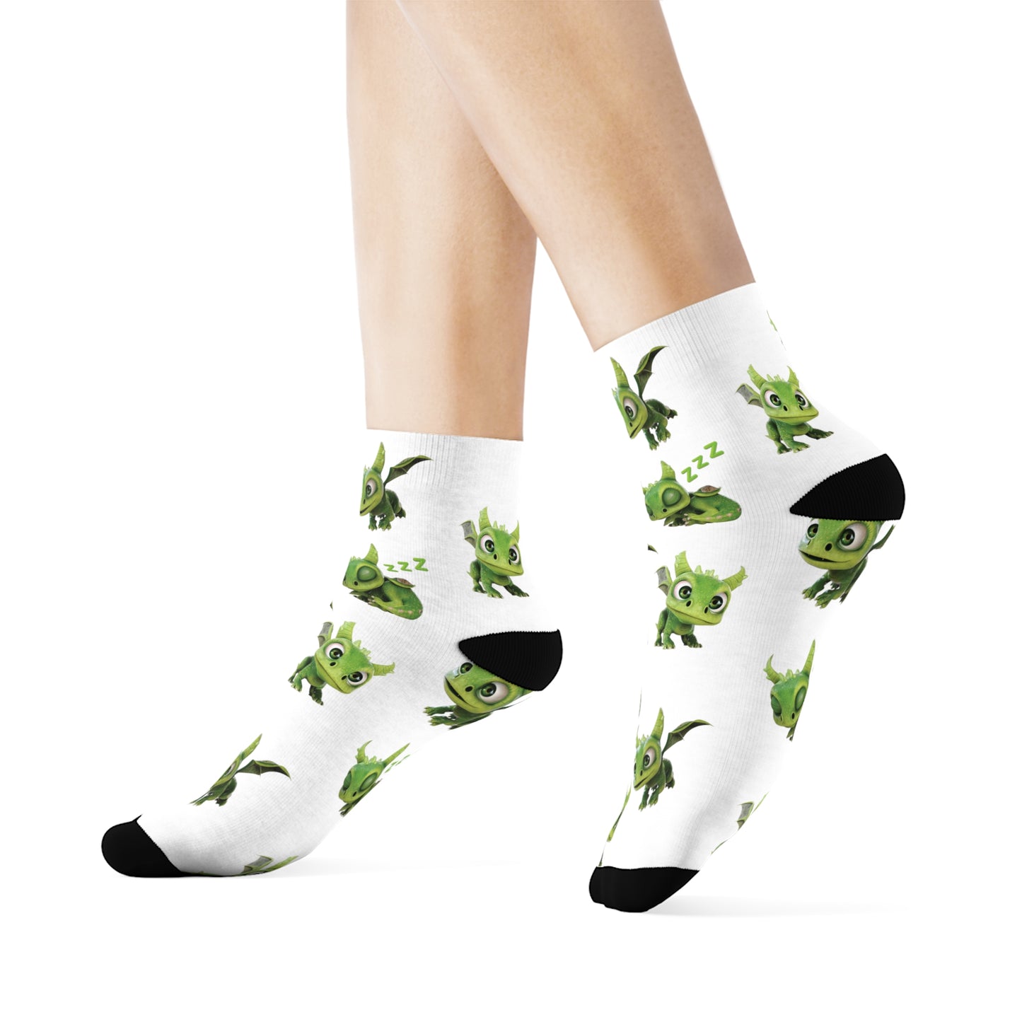 Gaia Sleeping Crew Socks - Adult