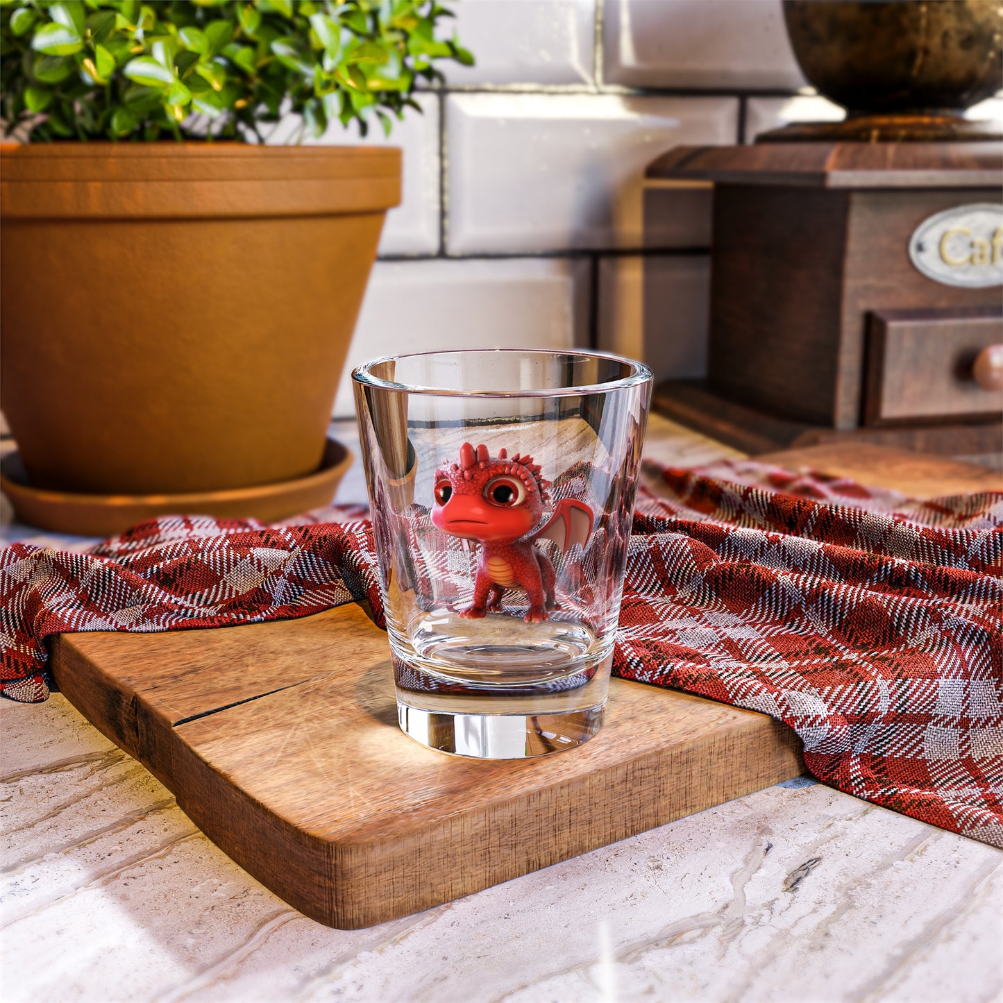Aifos the Adorable Baby Dragon - TCG World Shot Glass, 1.5oz