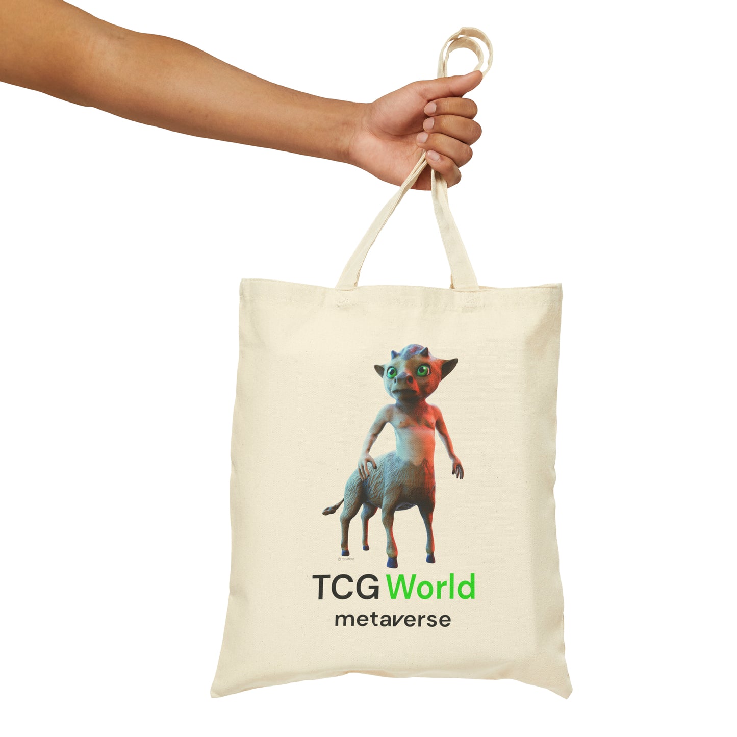 Tauri - TCG World Metaverse Sprite Canvas Tote Bag