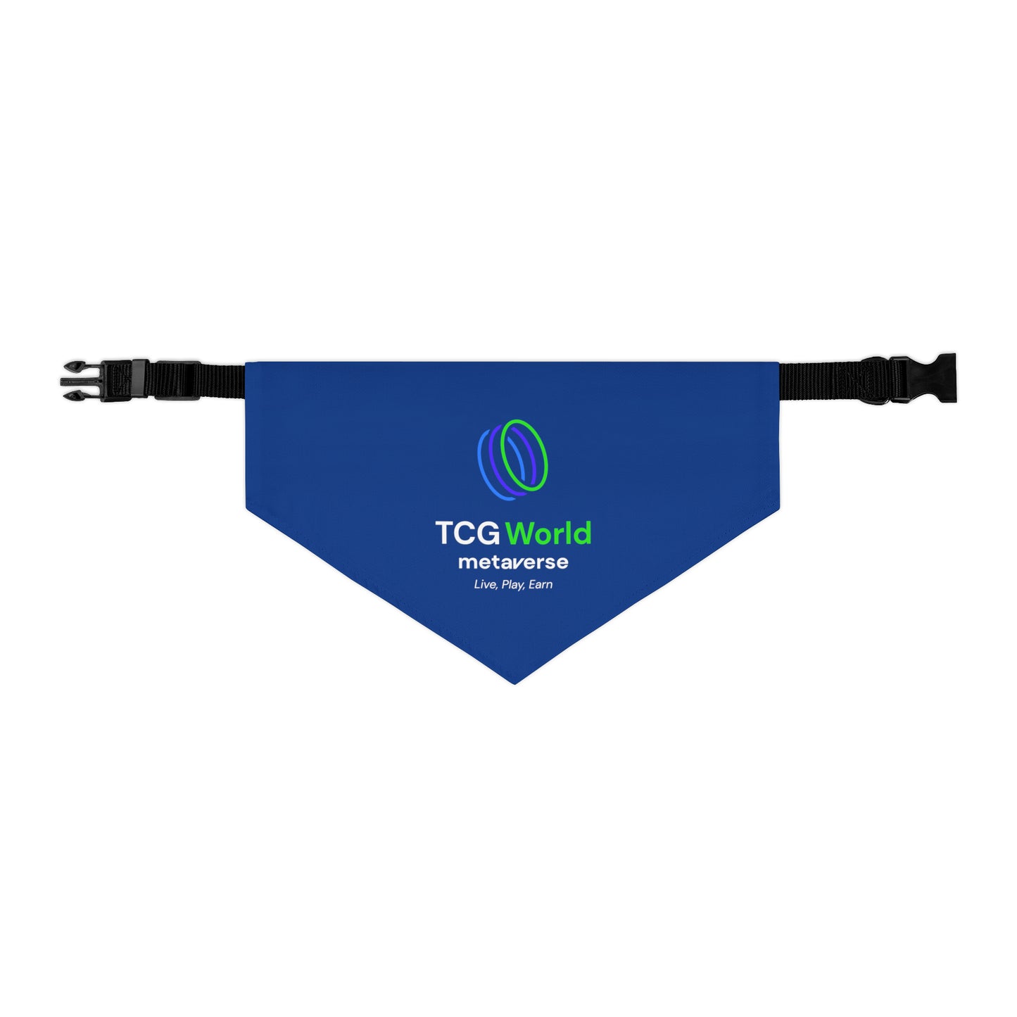 TCG World Metaverse Pet Gear - Pet Bandana Collar (Blue)