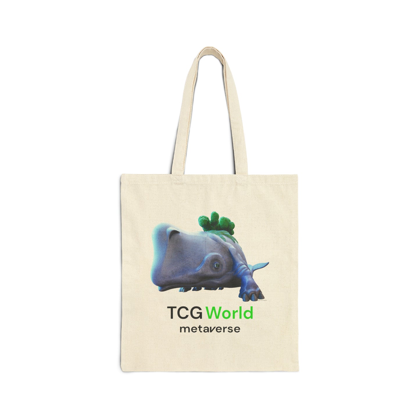 Whaland - TCG World Metaverse Sprite Canvas Tote Bag