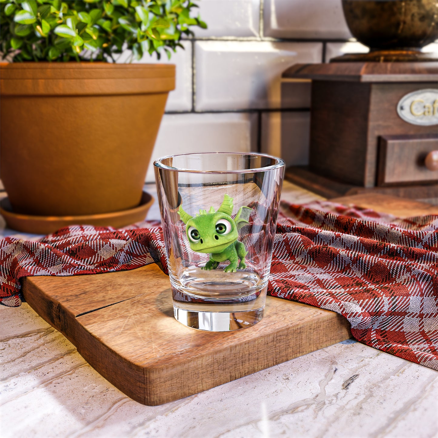 Gaia the Adorable Baby Dragon - TCG World Shot Glass, 1.5oz