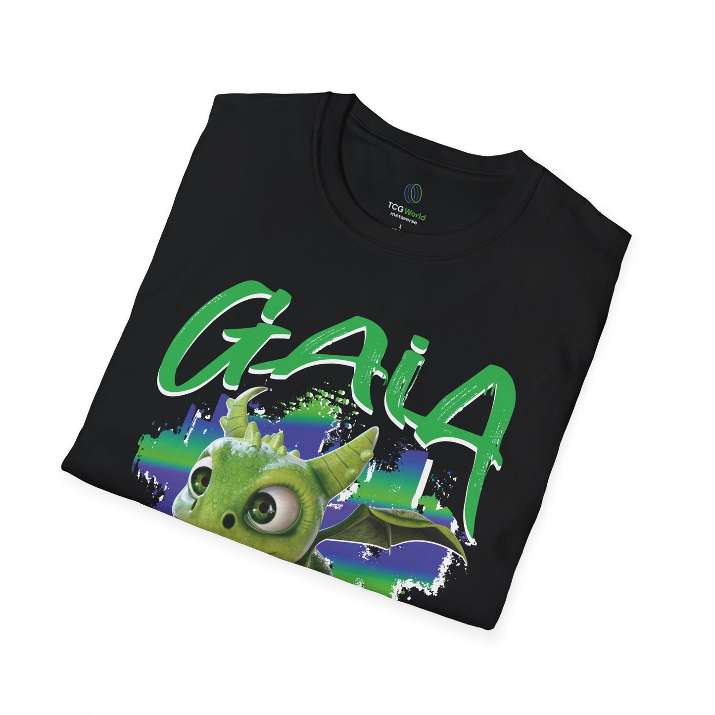 Gaia The Grand - Paint Splatter Unisex Adult Softstyle T-Shirt