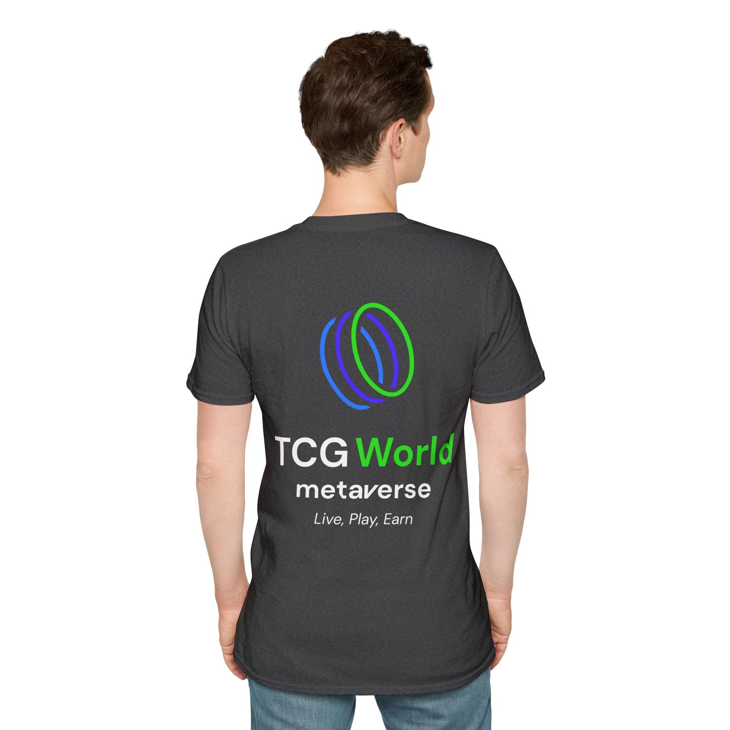 Helmix Metaverse Muscles - TCG World Metaverse Unisex Adult Softstyle T-Shirt
