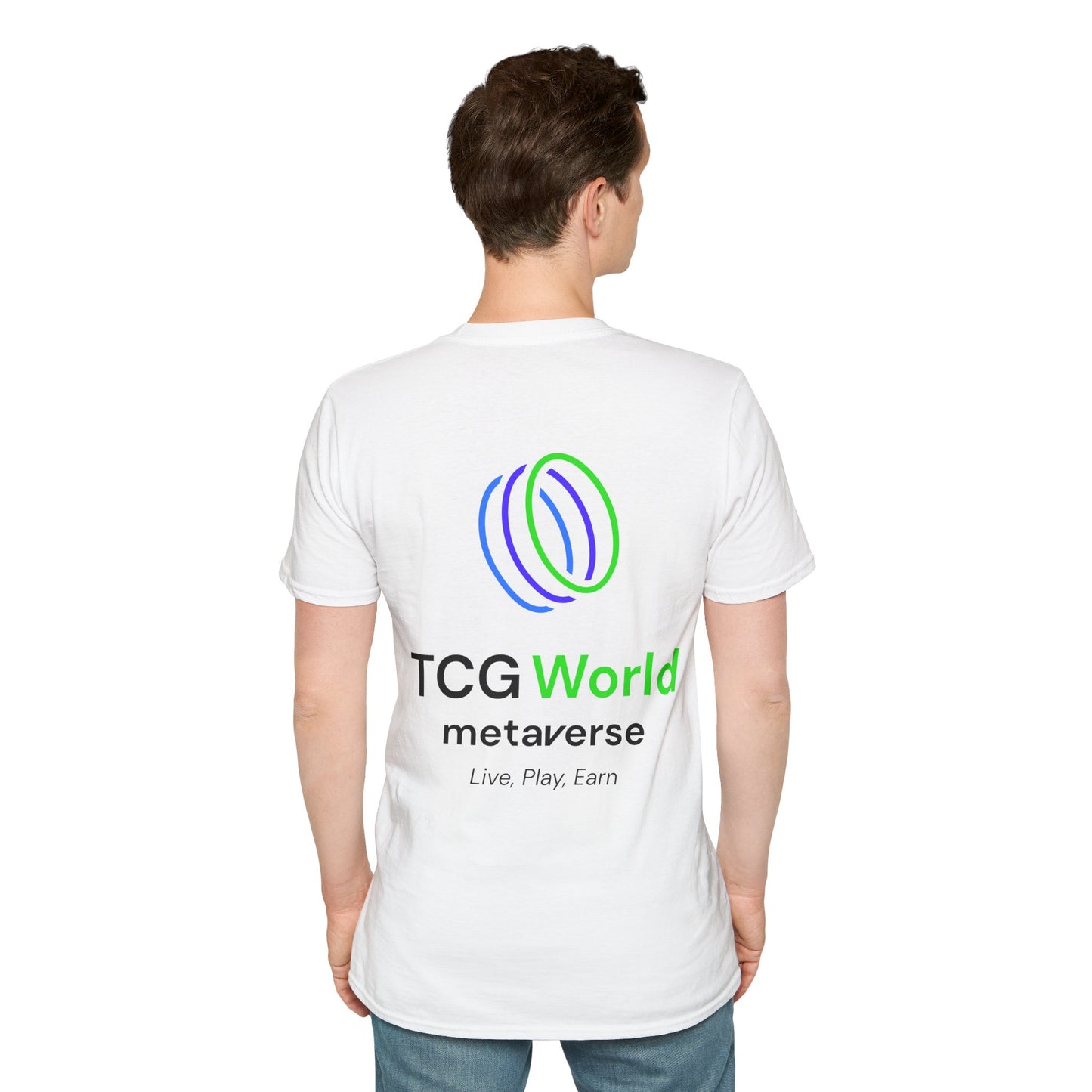 Helmix Metaverse Muscles - TCG World Metaverse Unisex Adult Softstyle T-Shirt