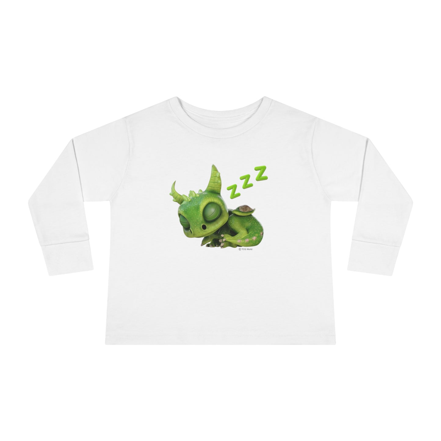 Gaia Sleeping Toddler Long Sleeve Shirt