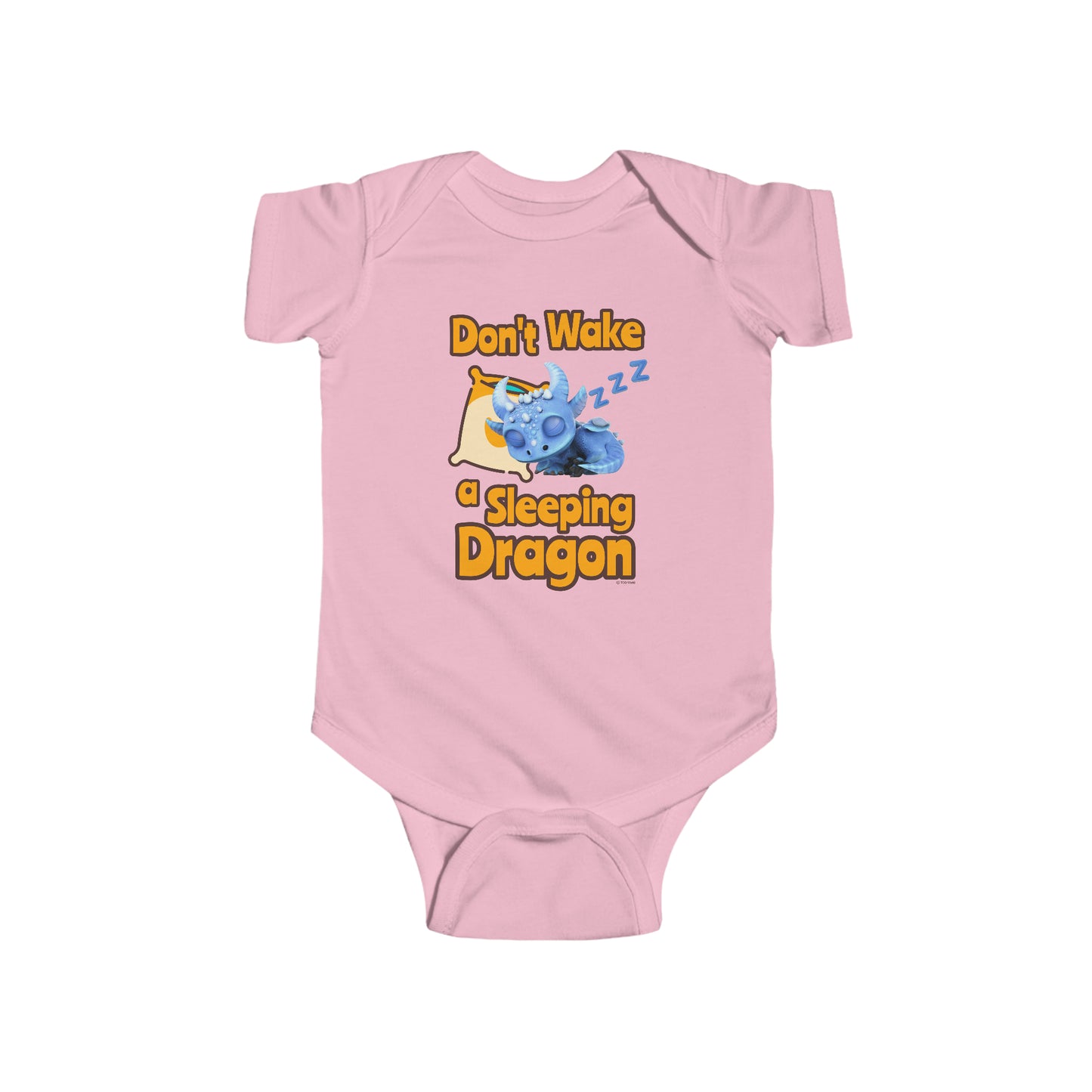 Boreas Don't Wake A Sleeping Dragon - Infant Fine Jersey Bodysuit