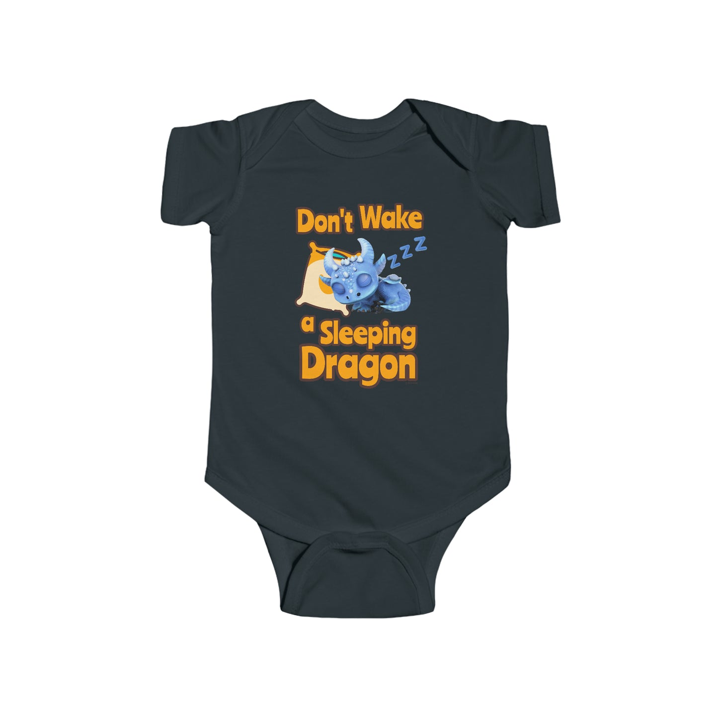 Boreas Don't Wake A Sleeping Dragon - Infant Fine Jersey Bodysuit