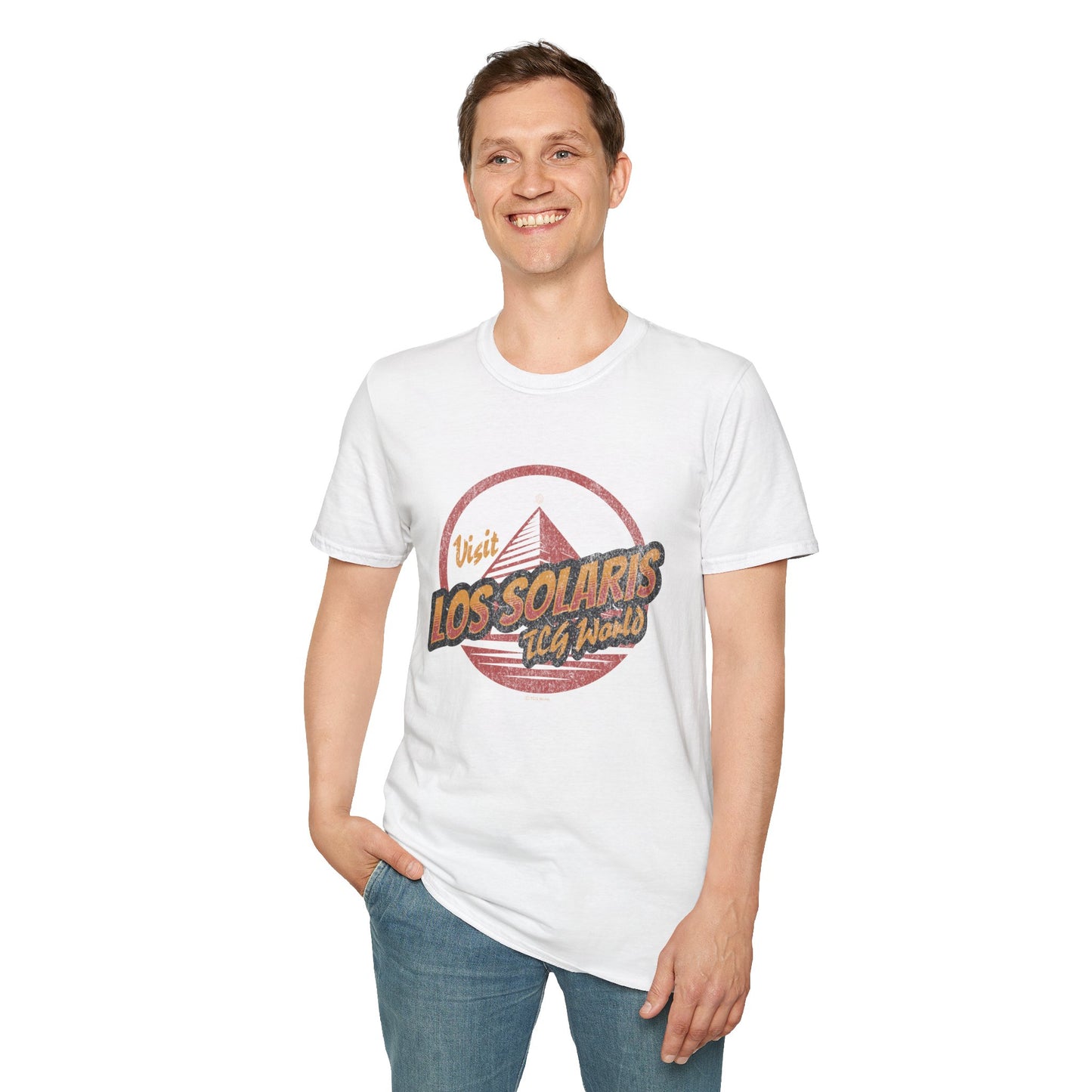 Visit Los Solaris - TCG World Unisex Adult Softstyle T-Shirt