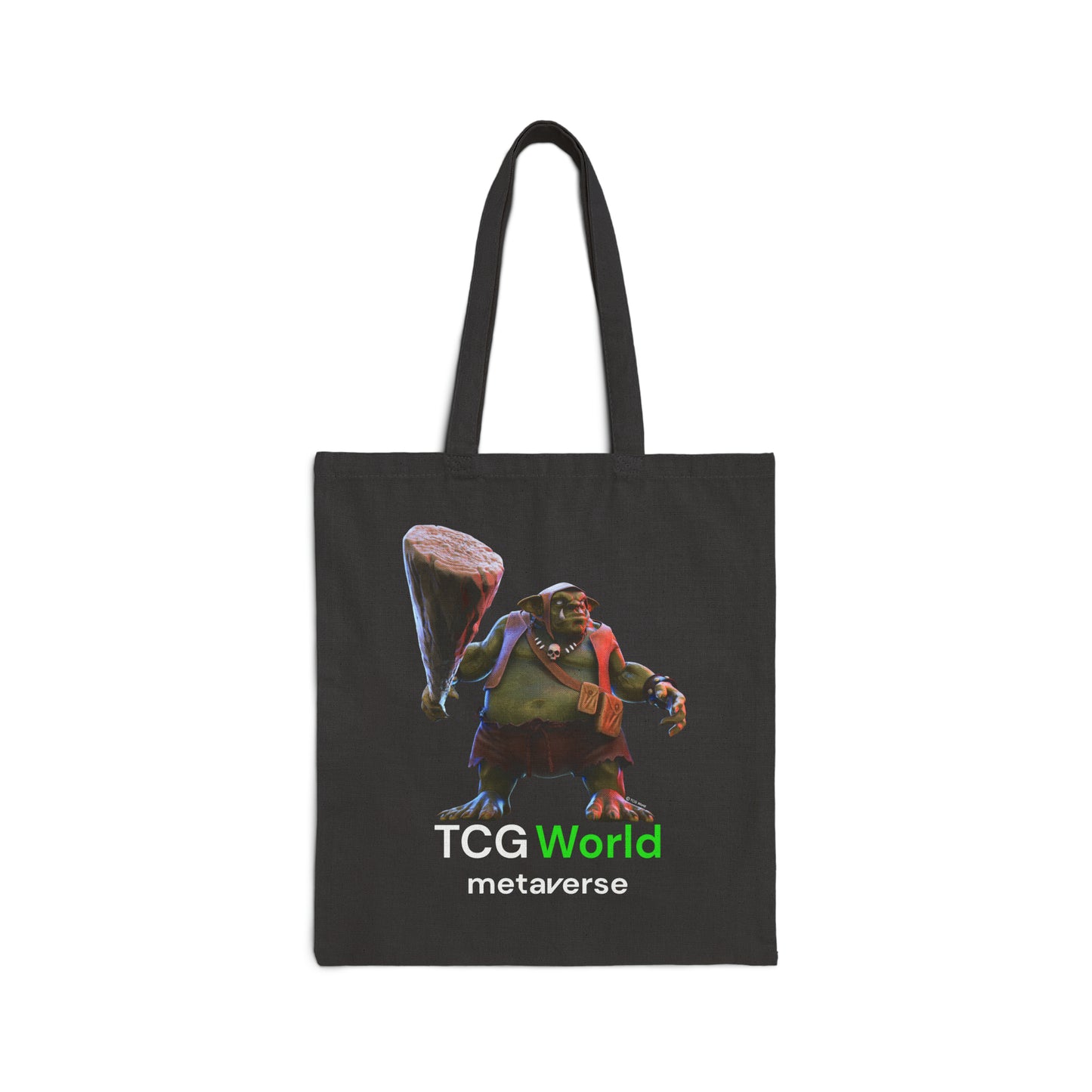 Ogrumm - TCG World Metaverse Sprite Canvas Tote Bag