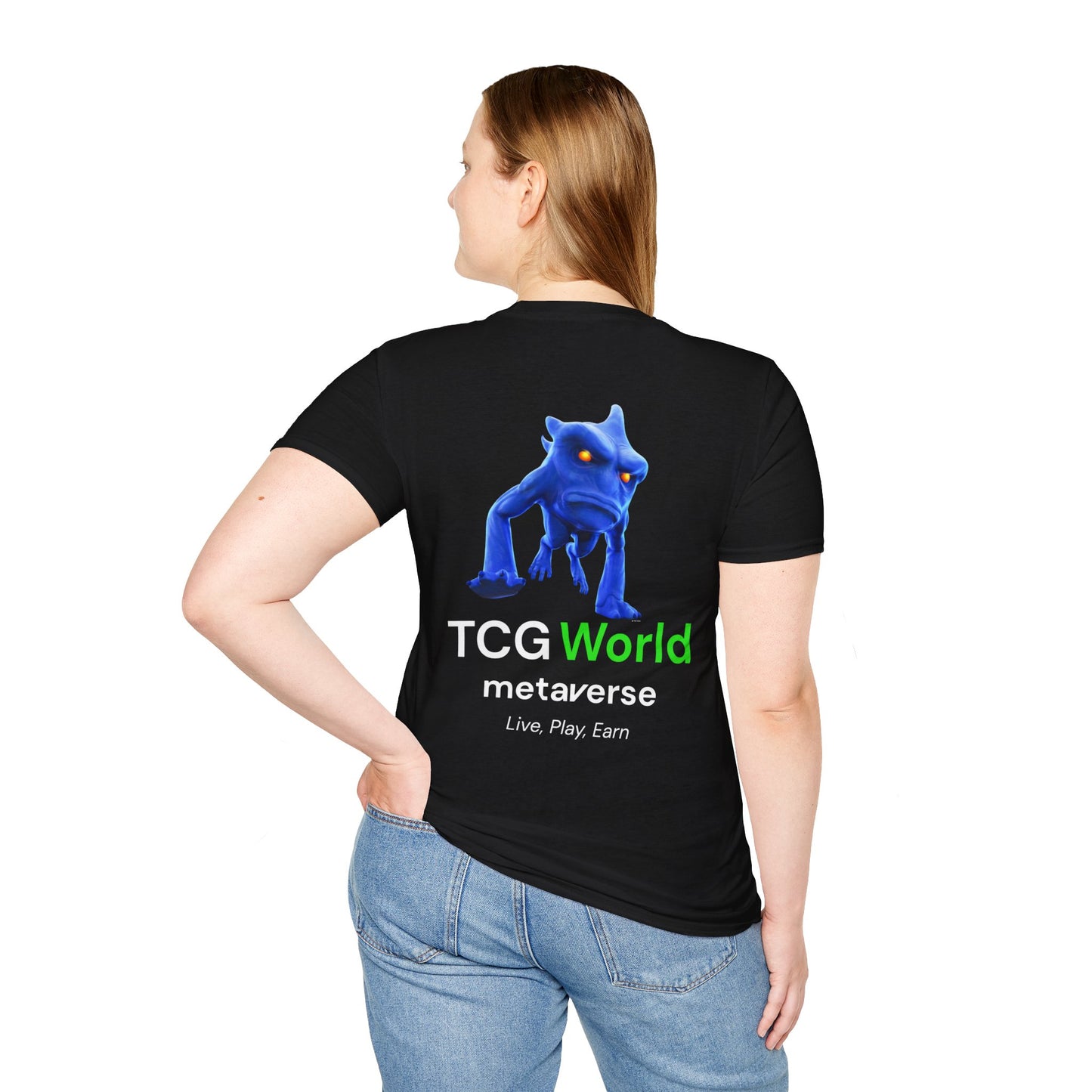 Grumble - TCG World Metaverse Sprite Unisex Adult Softstyle T-Shirt