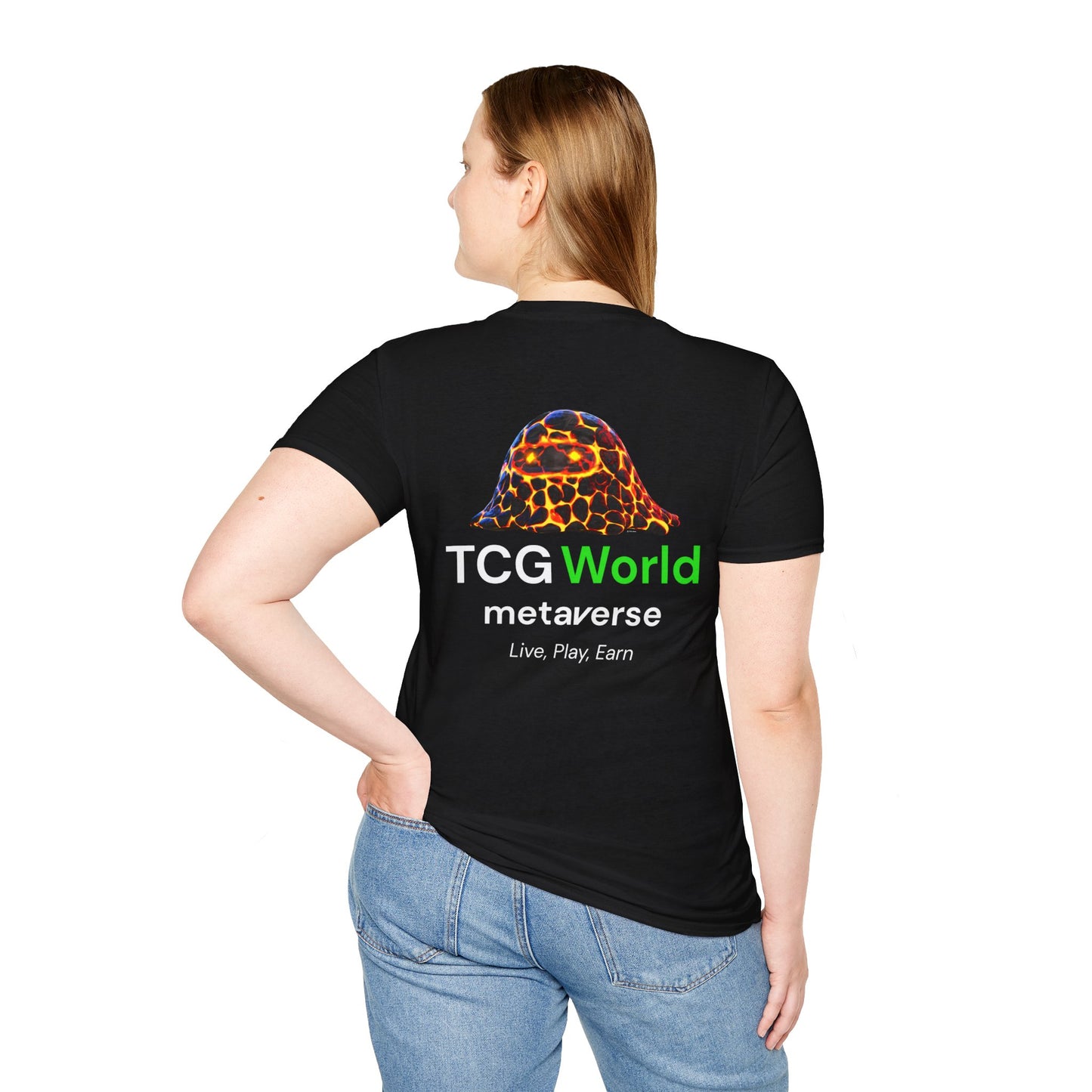 Laaving - TCG World Metaverse Sprite Unisex Adult Softstyle T-Shirt