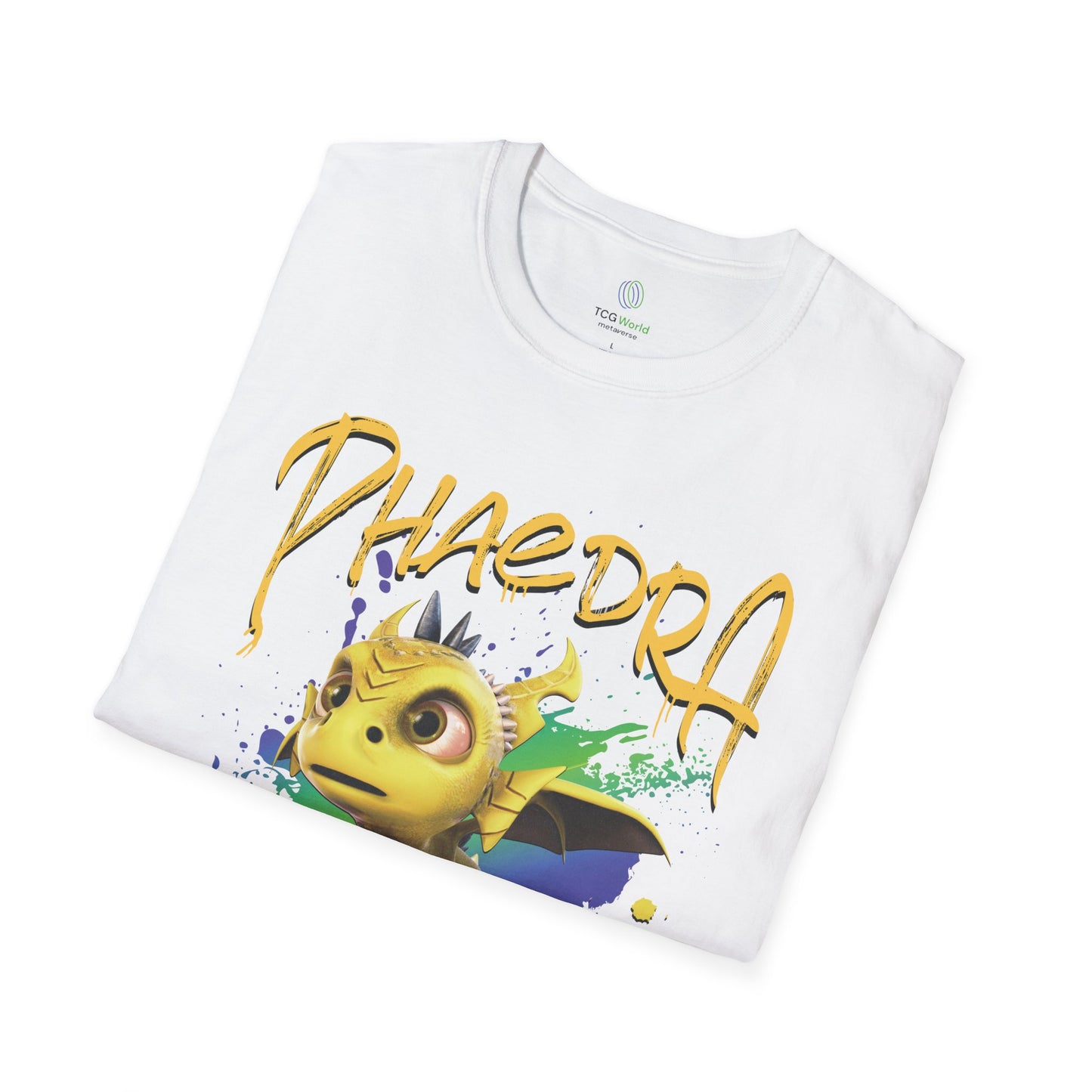 Phaedra The Swift - Paint Splatter Unisex Adult Softstyle T-Shirt