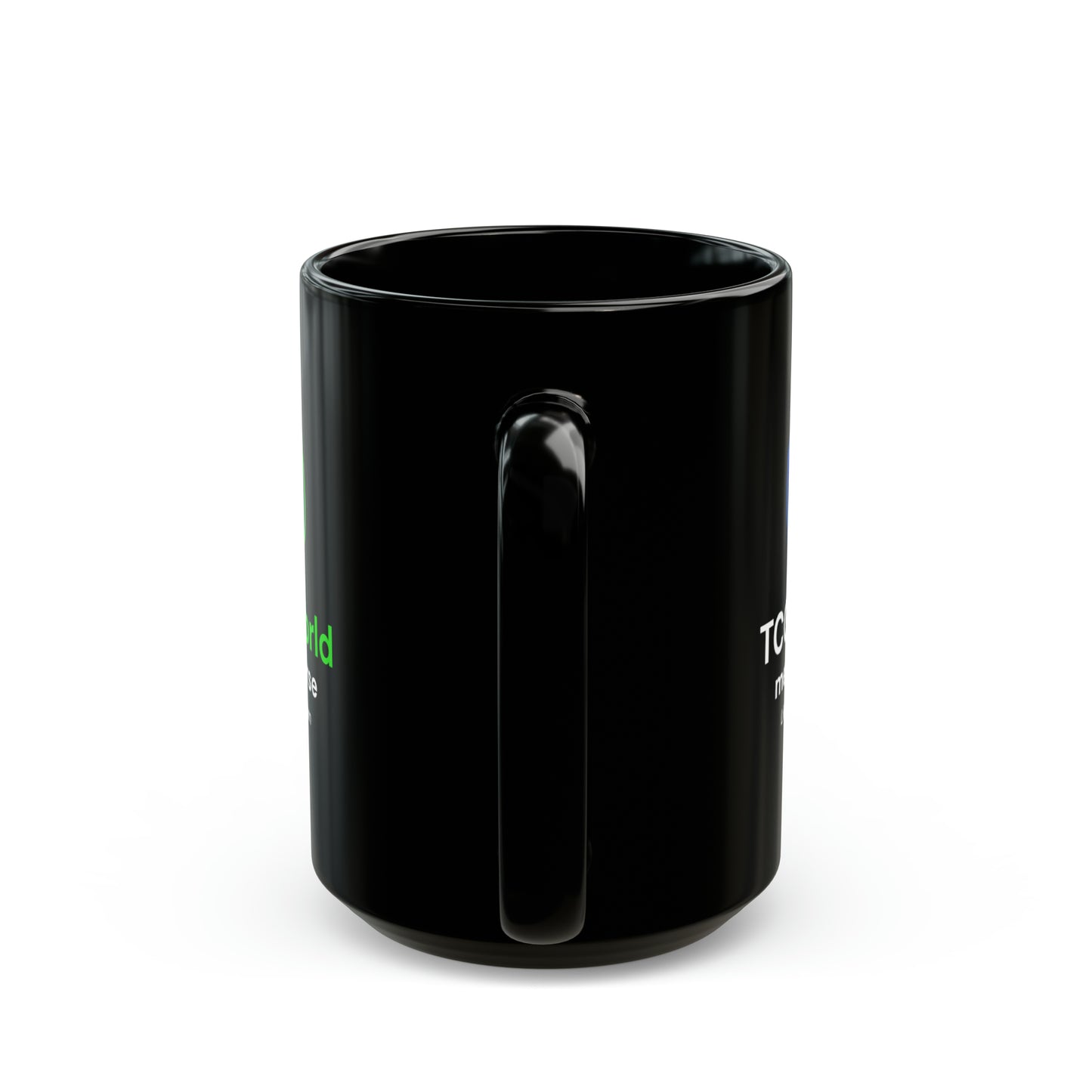 TCG World Metaverse Black Coffee Mug