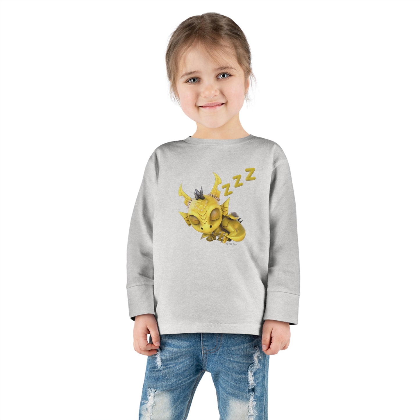 Phaedra Sleeping Toddler Long Sleeve Shirt