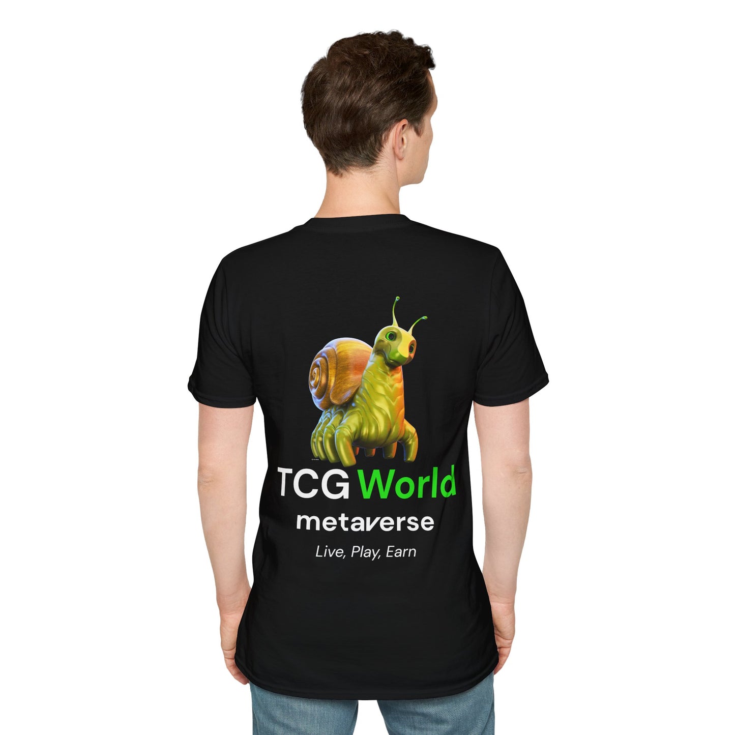 Grubell - TCG World Metaverse Sprite Unisex Adult Softstyle T-Shirt