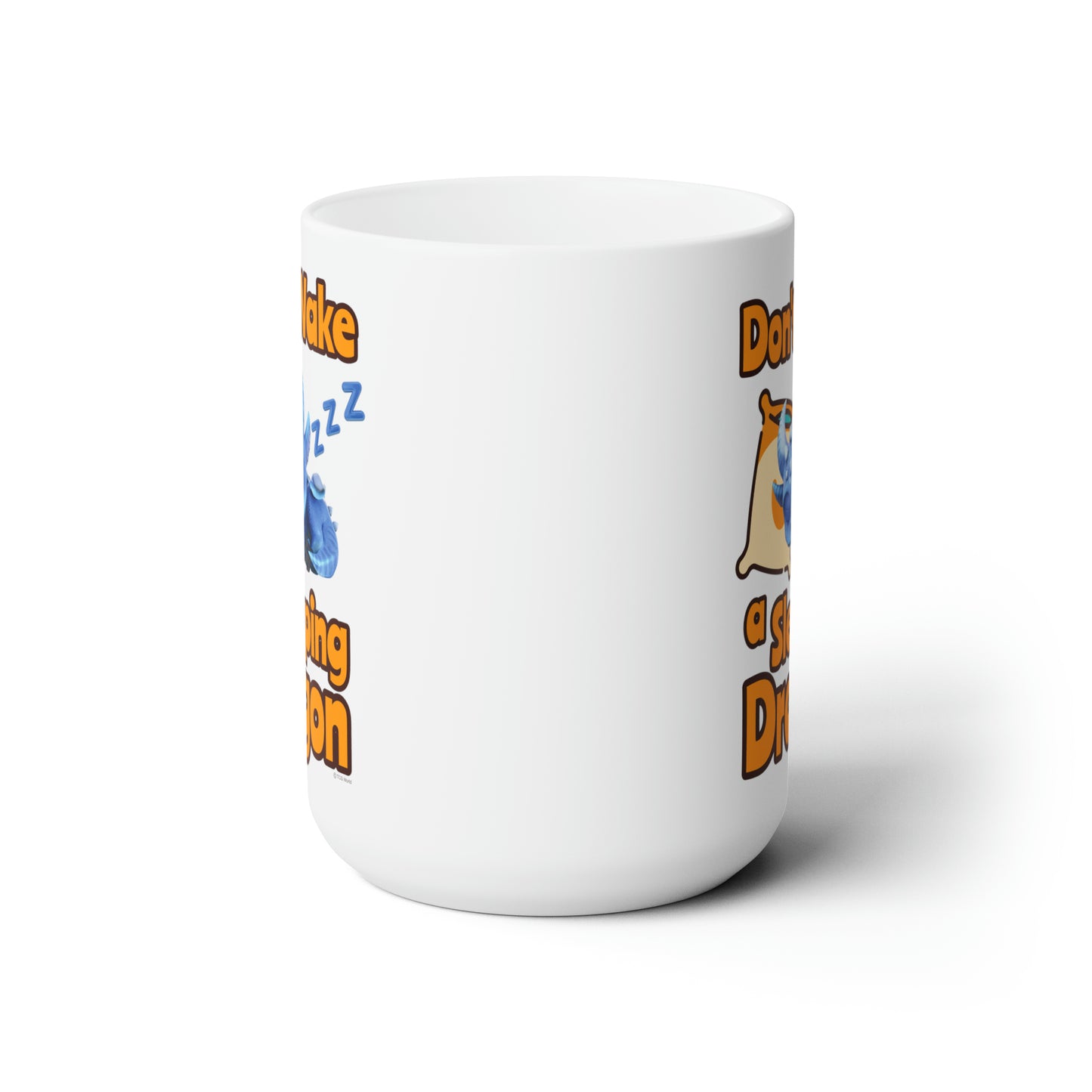 Boreas Don't Wake A Sleeping Dragon Ceramic Mug 15oz