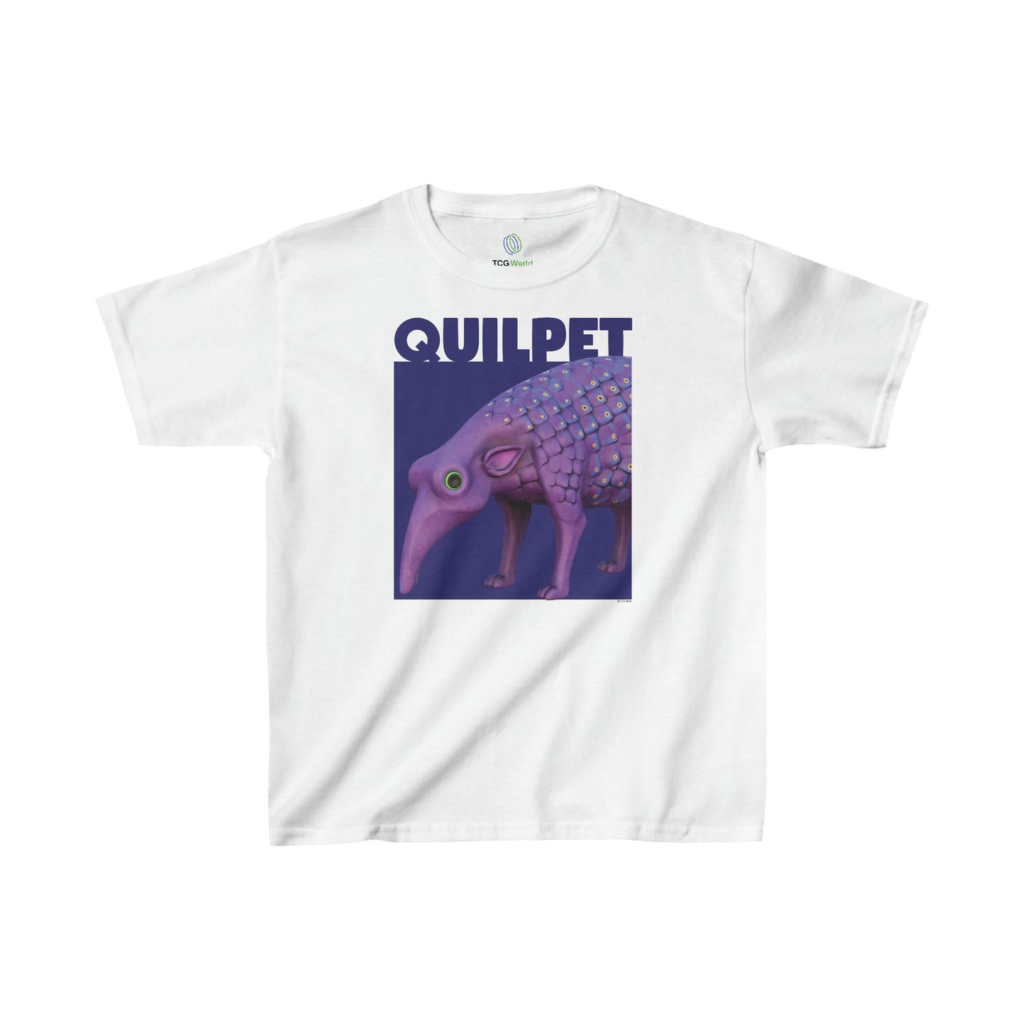 Quilpet Color Block - Kids Heavy Cotton™ Tee T-Shirt
