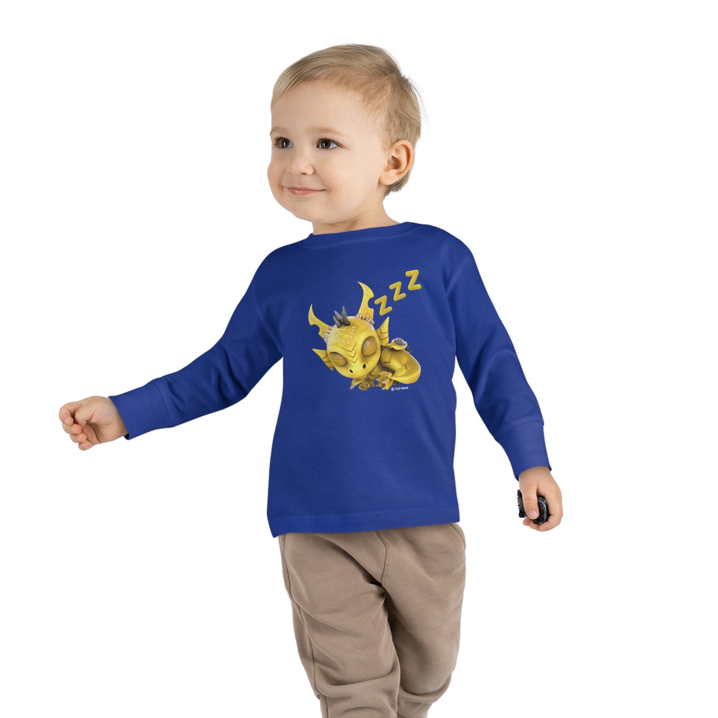 Phaedra Sleeping Toddler Long Sleeve Shirt