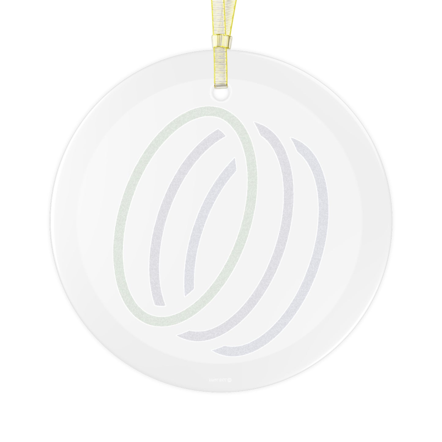 TCG World Glass Ornament
