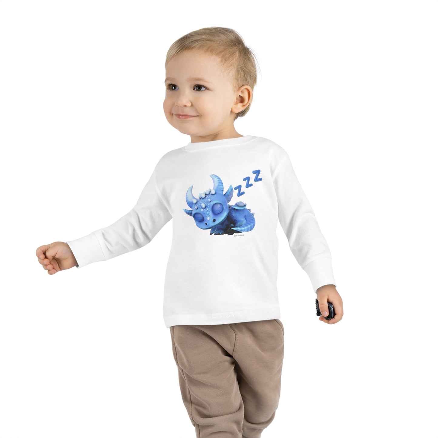 Boreas Sleeping Toddler Long Sleeve Shirt