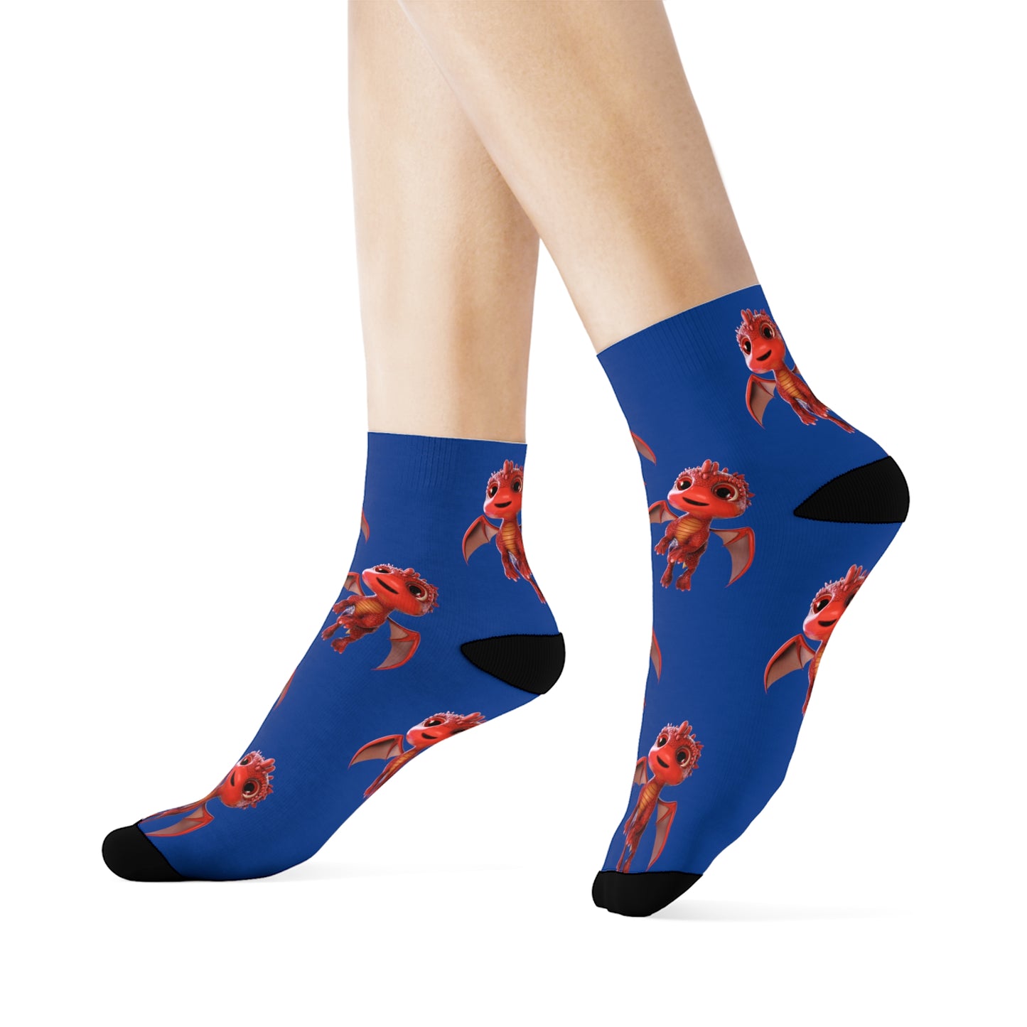 Flying Aifos Crew Socks - Adult (Dark Blue)
