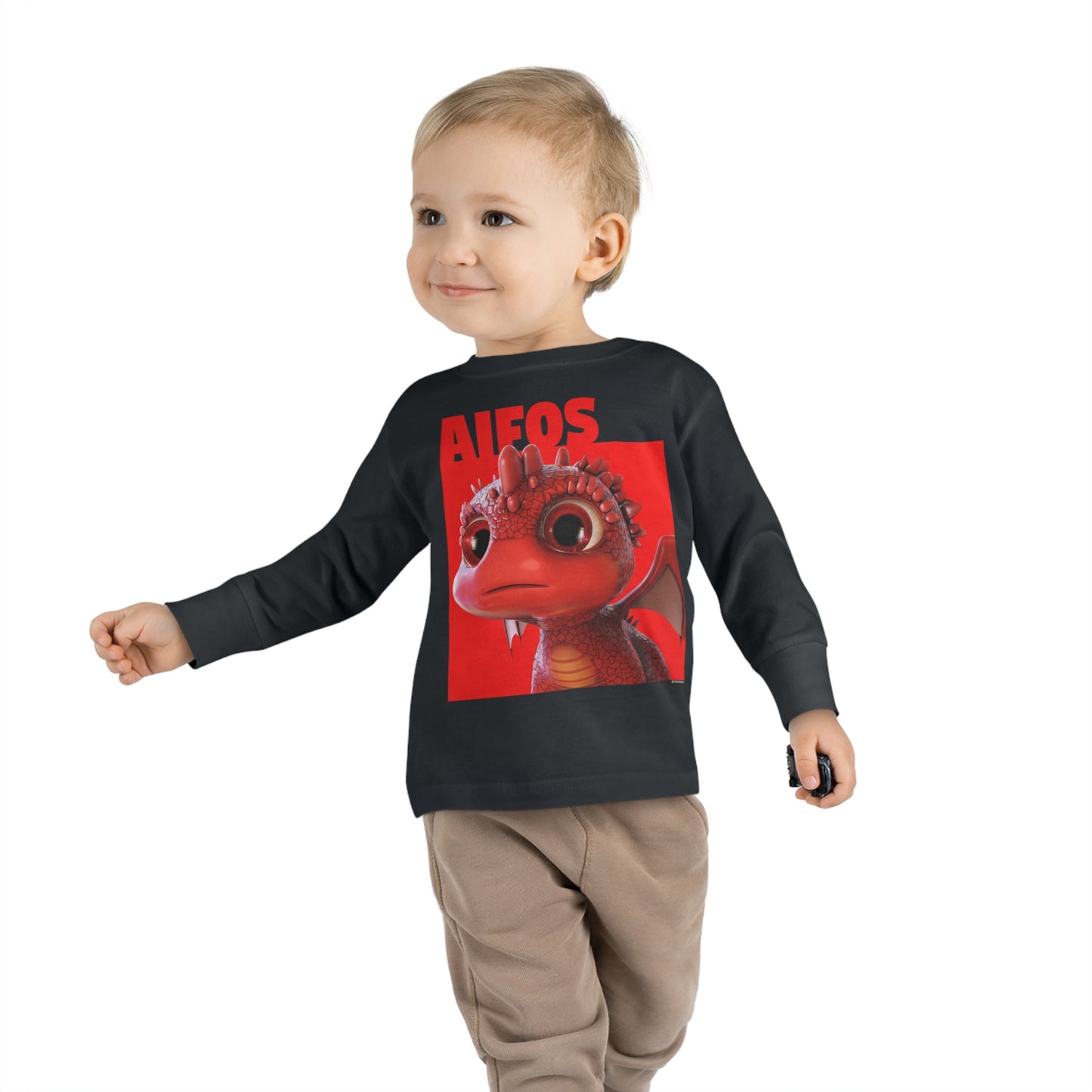 Aifos Color Block Toddler Long Sleeve Shirt