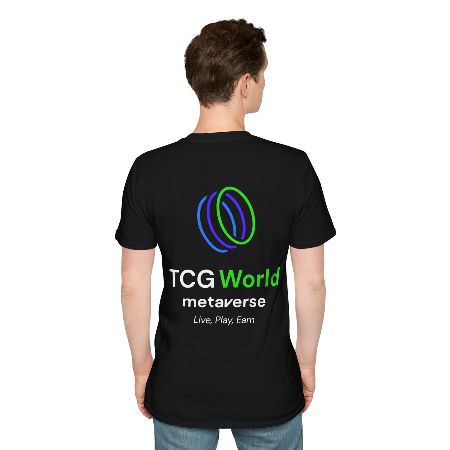 Helmix Metaverse Muscles - TCG World Metaverse Unisex Adult Softstyle T-Shirt