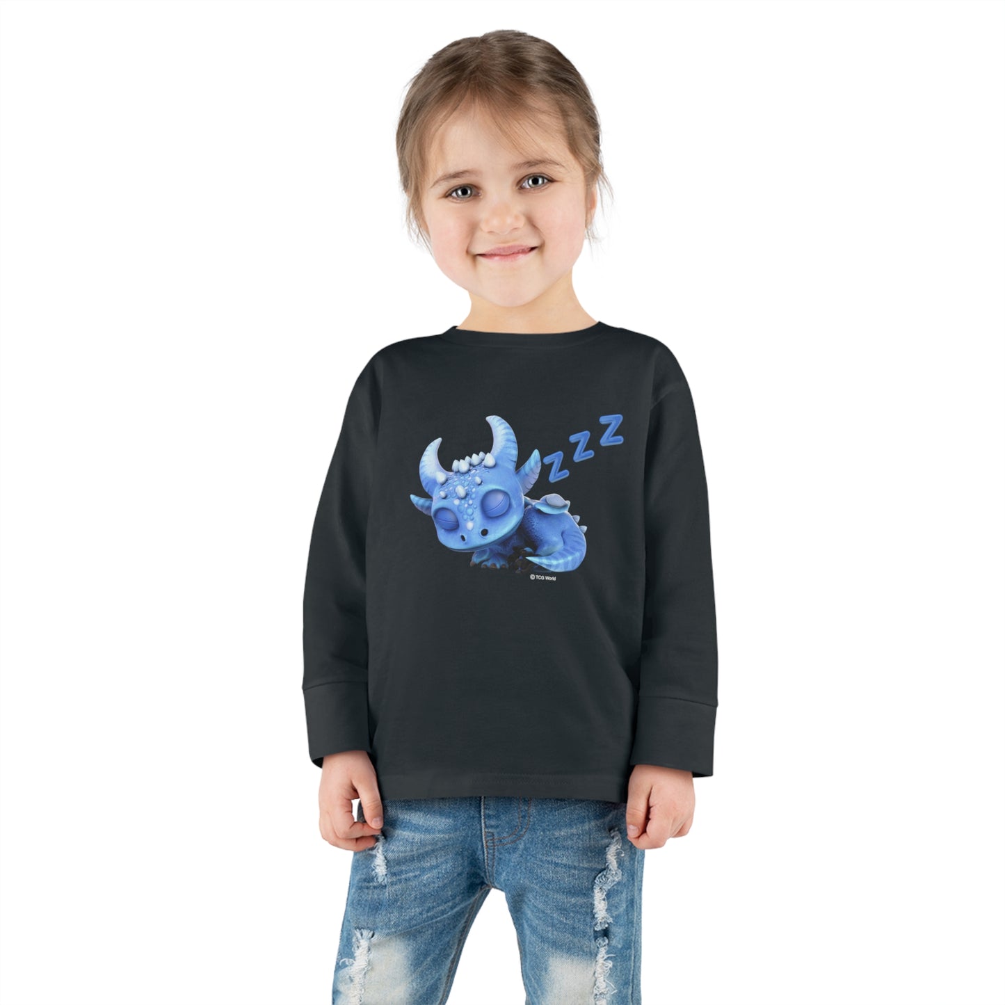 Boreas Sleeping Toddler Long Sleeve Shirt