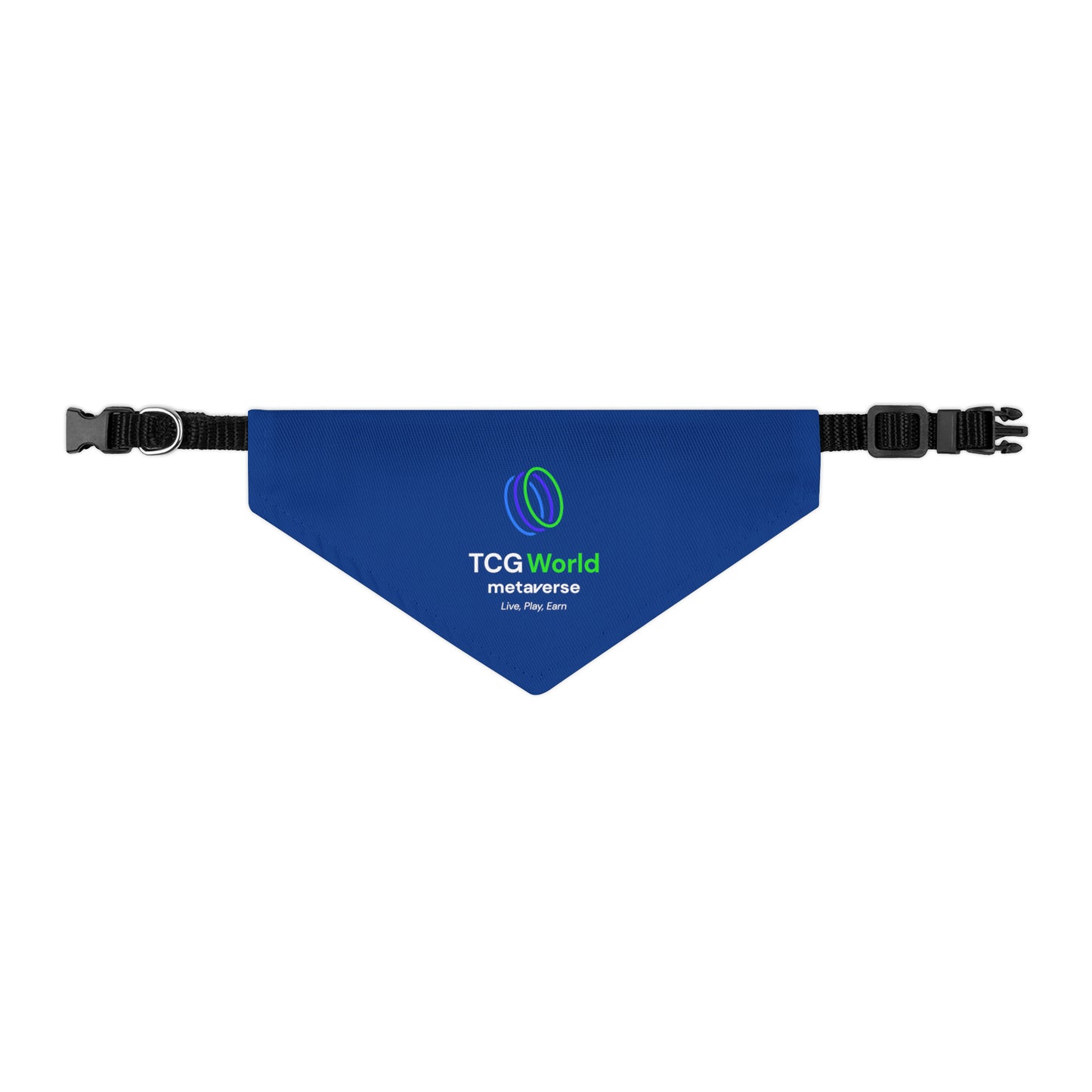 TCG World Metaverse Pet Gear - Pet Bandana Collar (Blue)