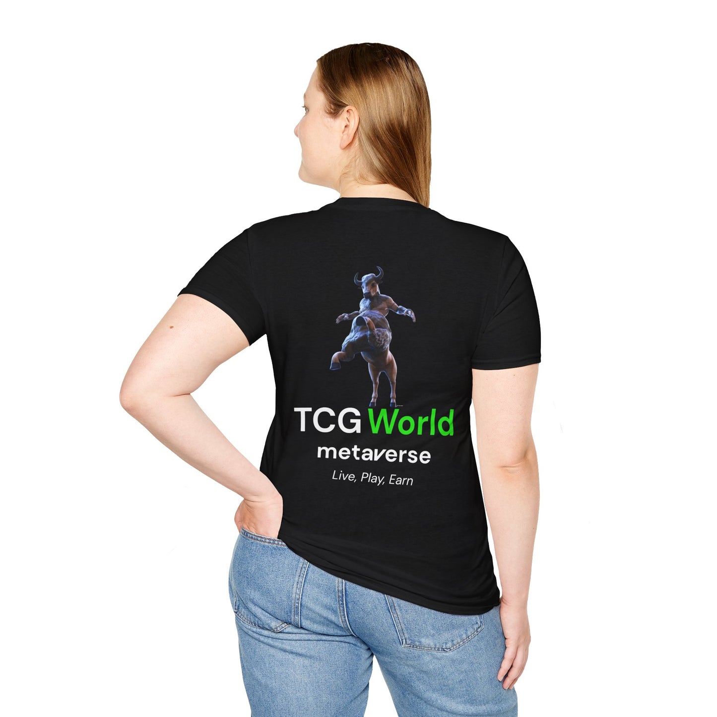 Taurmax - TCG World Metaverse Sprite Unisex Adult Softstyle T-Shirt