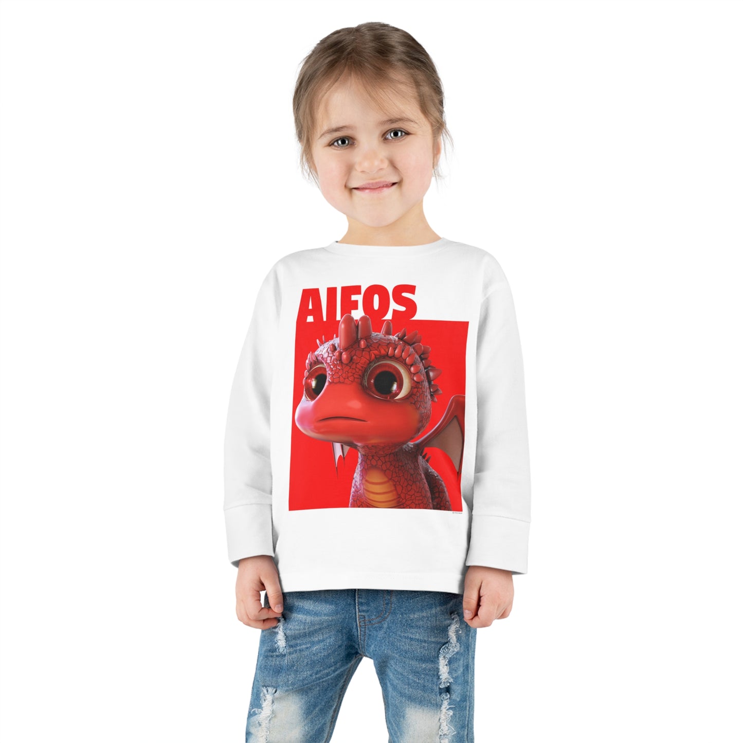 Aifos Color Block Toddler Long Sleeve Shirt