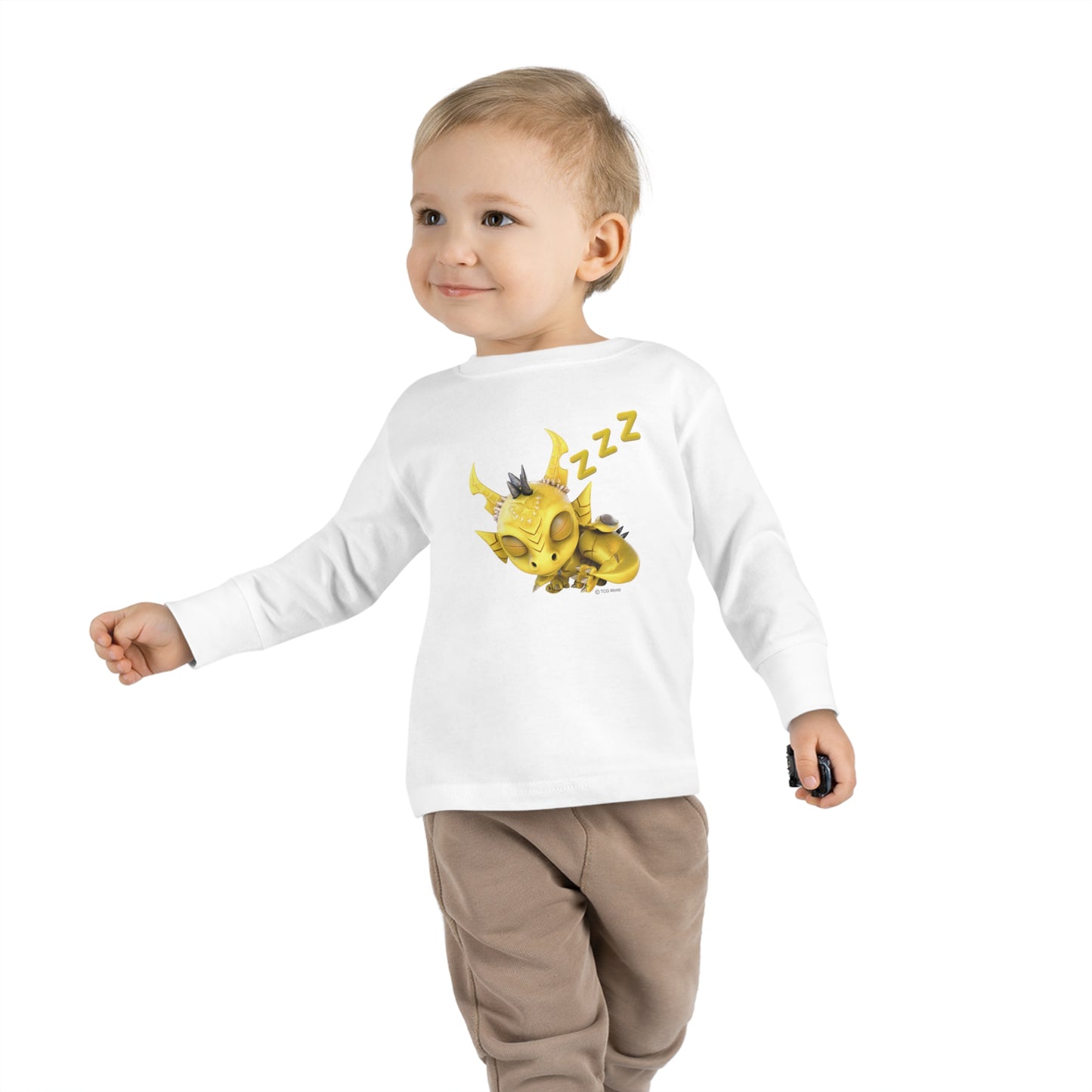Phaedra Sleeping Toddler Long Sleeve Shirt